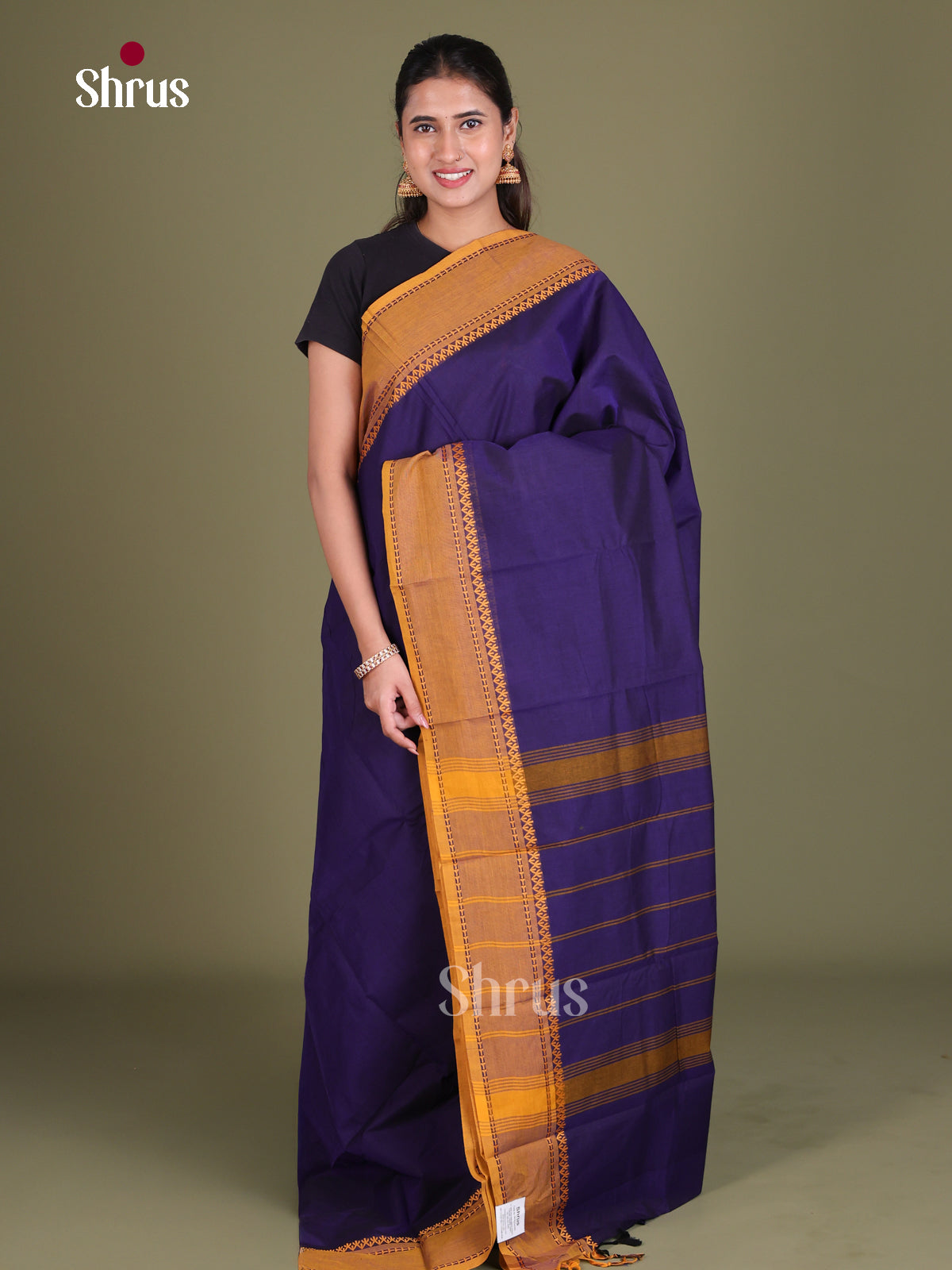 Chettinad Cotton Saree - EES18002 - Shop on Shrus.com