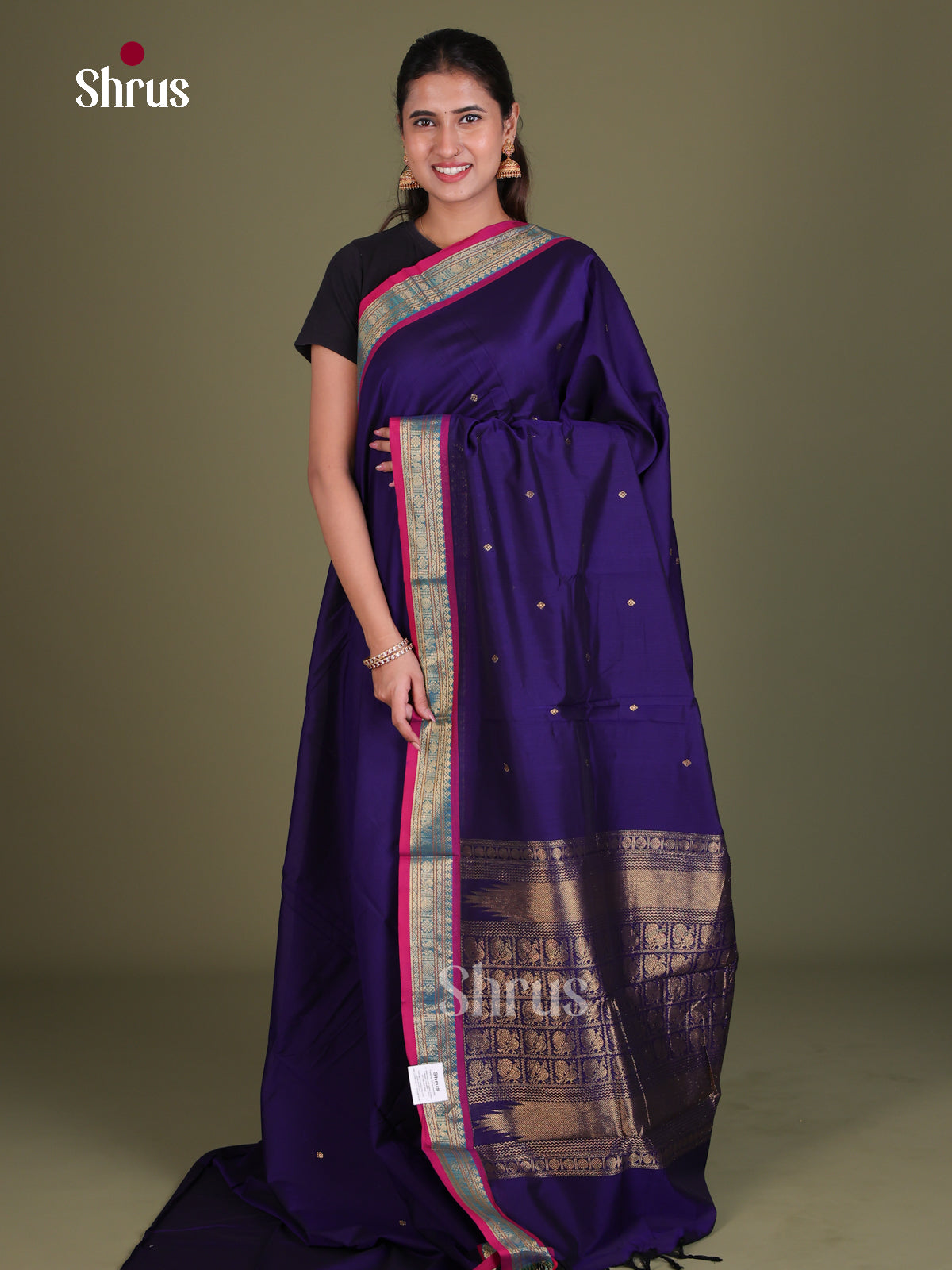 Chettinad Cotton Saree - EES18027 - Shop on Shrus.com