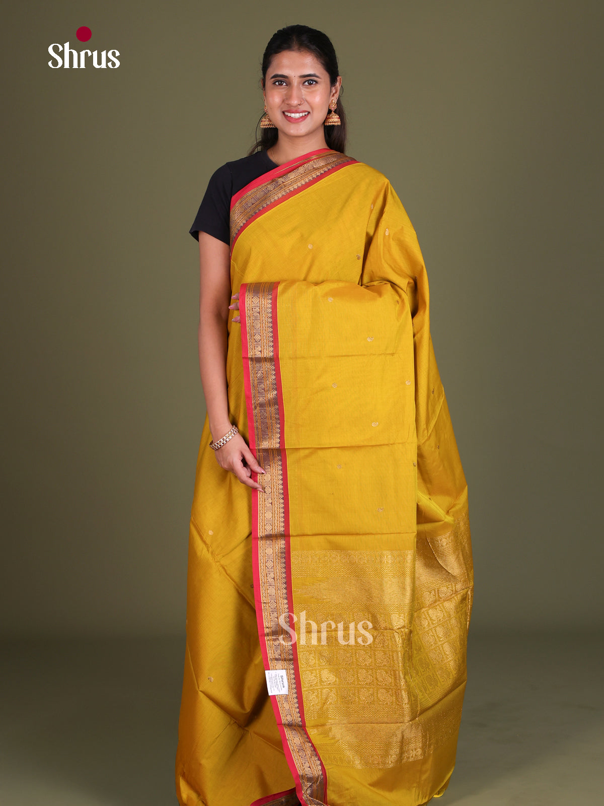 Chettinad Cotton Saree - EES18028 - Shop on Shrus.com