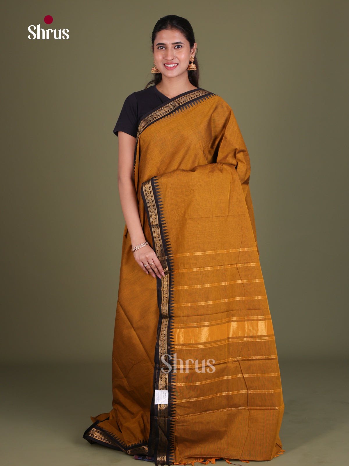 Chettinad Cotton Saree - EES18050 - Shop on Shrus.com