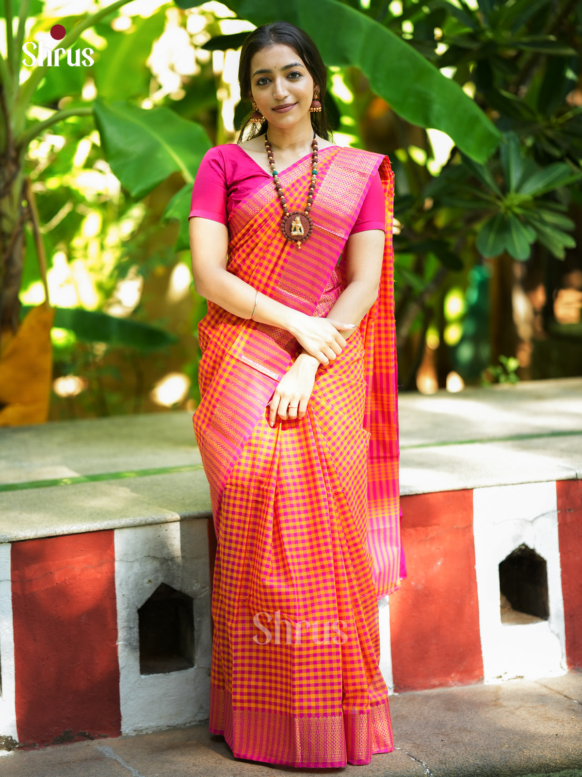 Chettinad Cotton Saree - EES18100 - Shop on Shrus.com