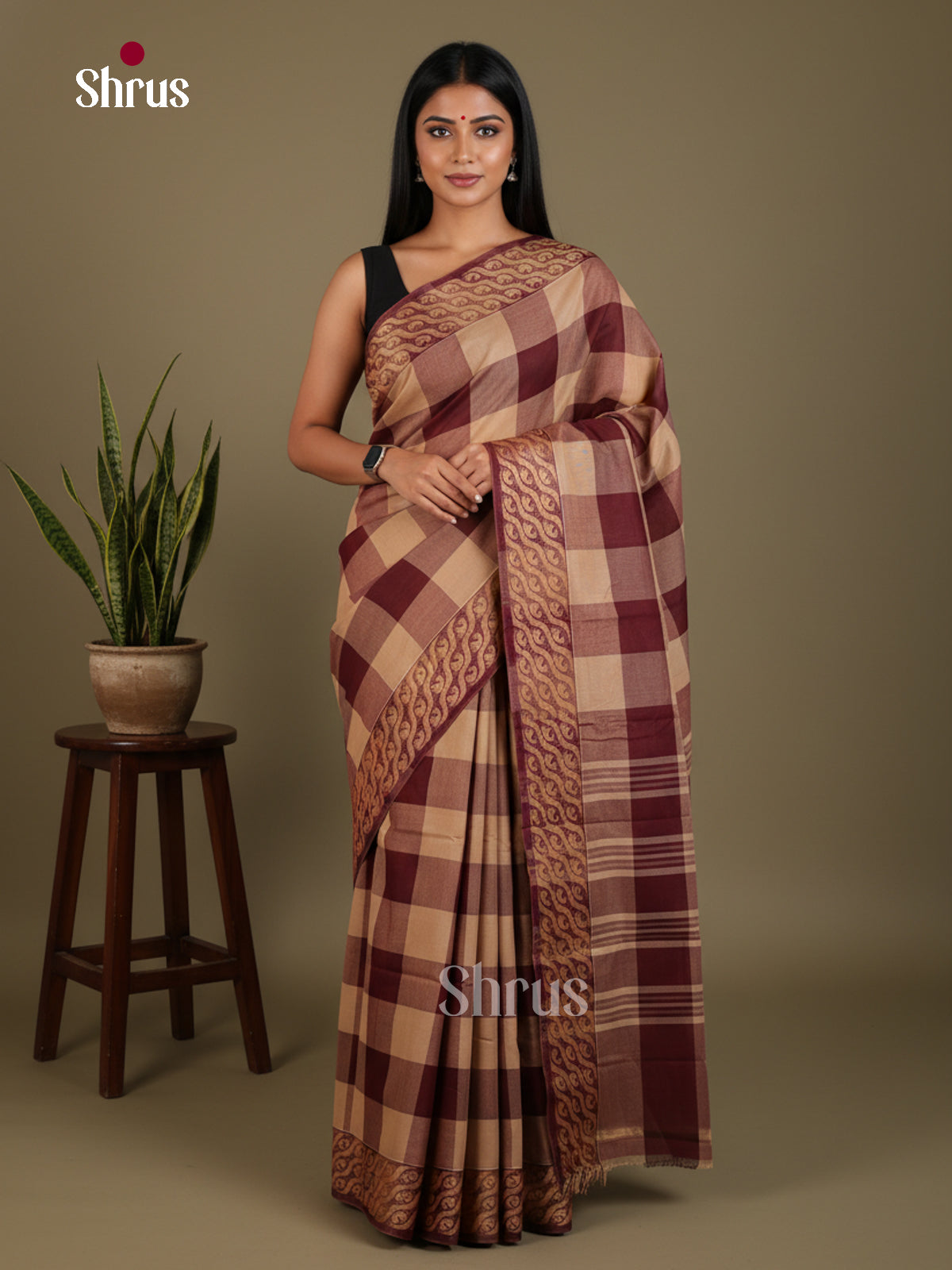 Chettinad Cotton Saree - EES18128