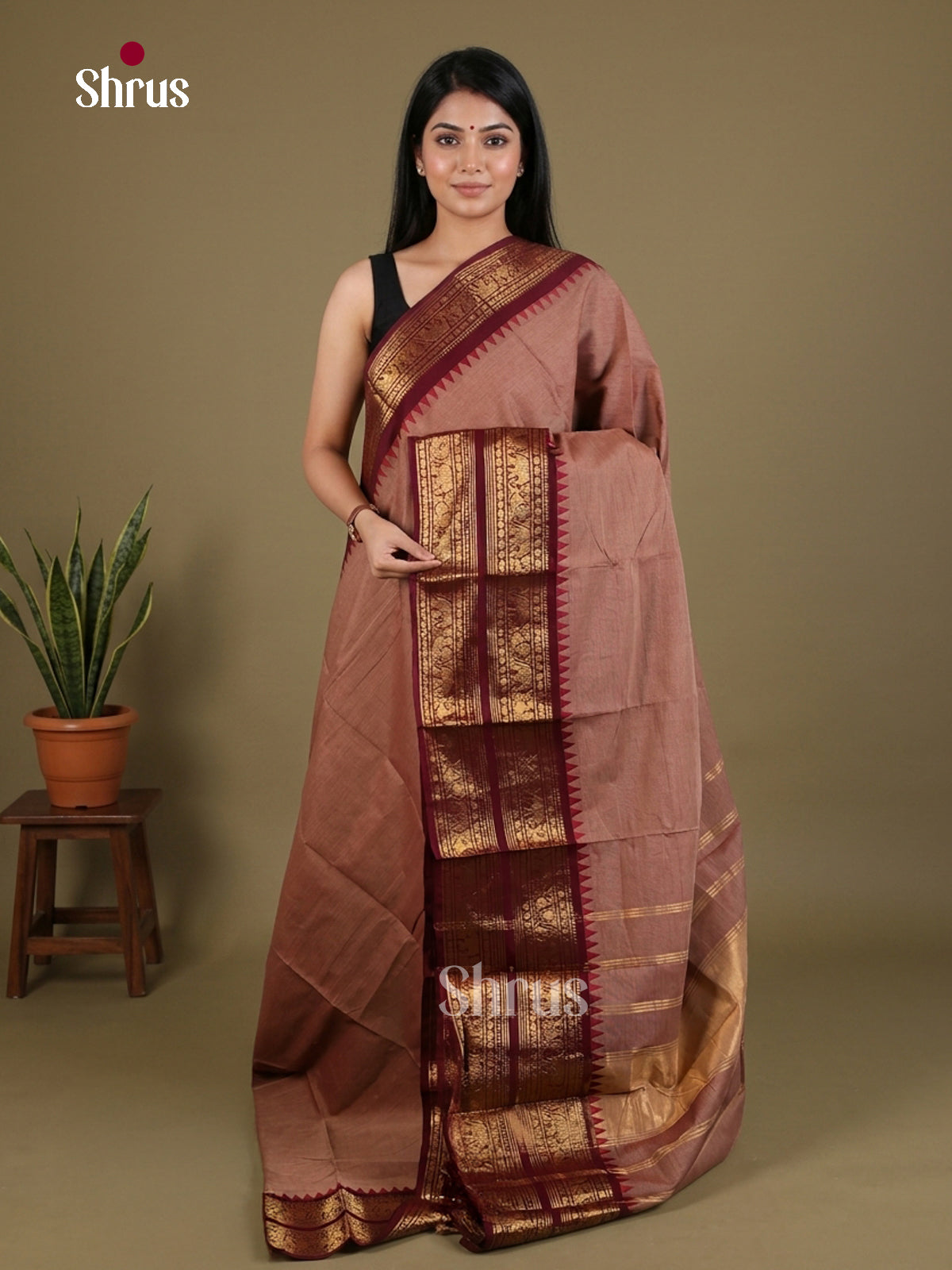 Chettinad Cotton Saree - EES20004