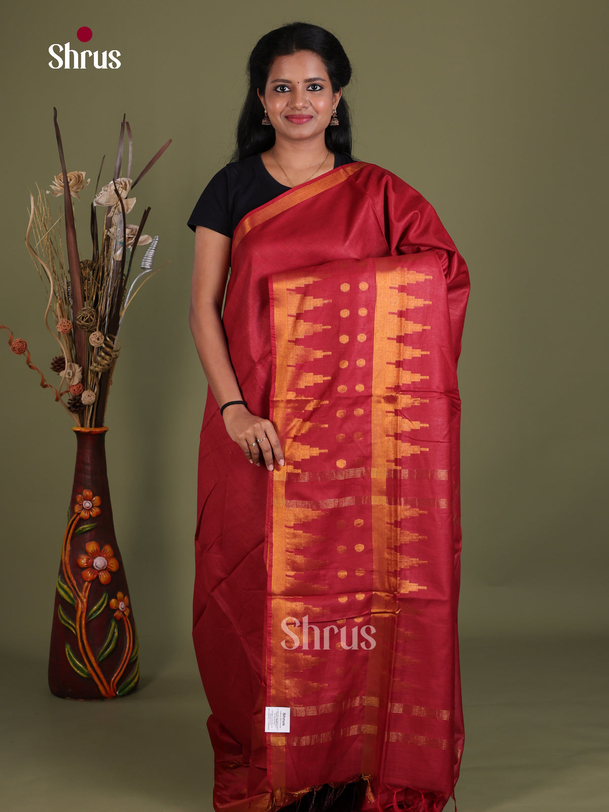 Semi Tussar Saree - EES21067