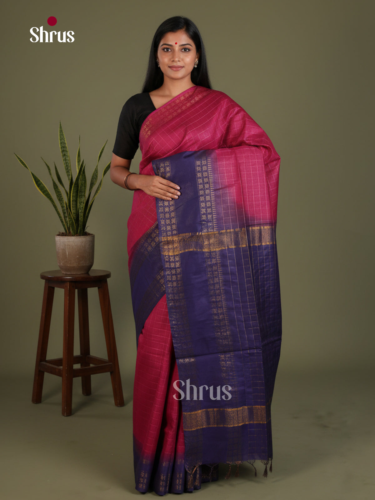 Semi Tussar Saree - EES21346