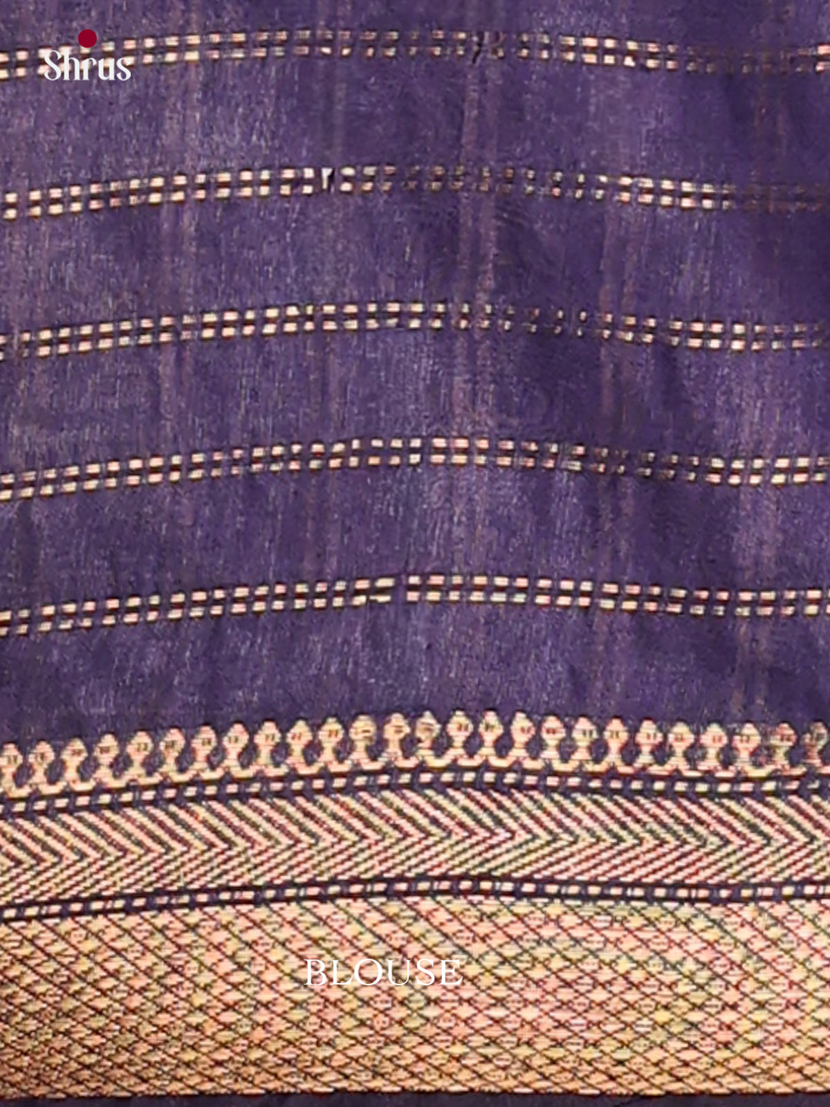 Semi Tussar Saree - EES21372 - Shop on Shrus.com