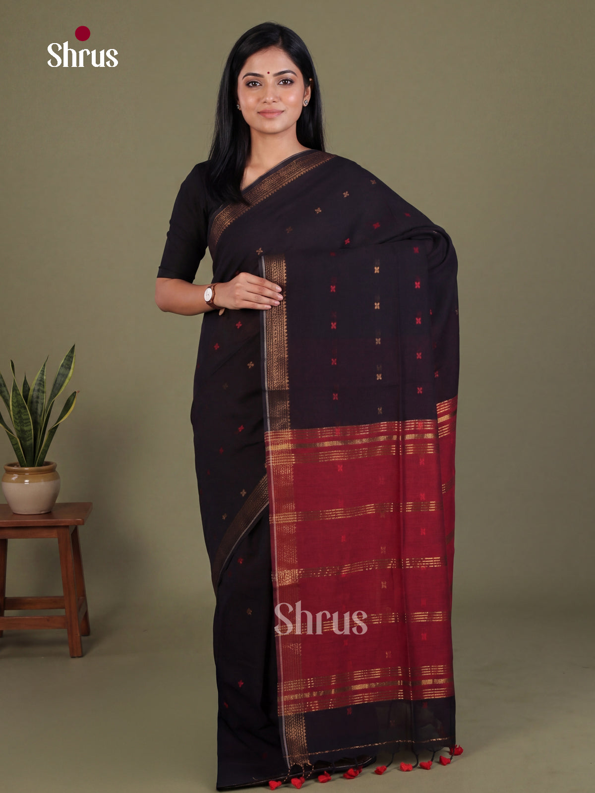 Bengal cotton Saree - EES21711