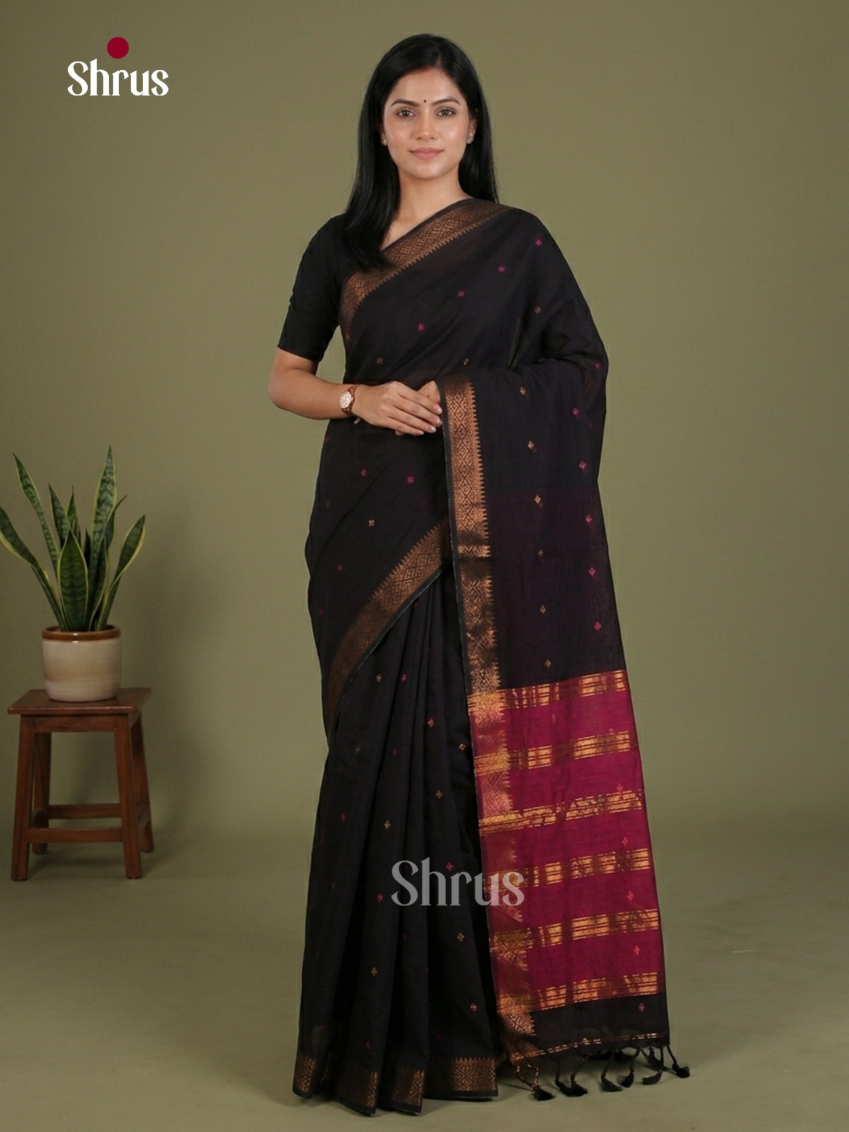 Bengal cotton Saree - EES21727