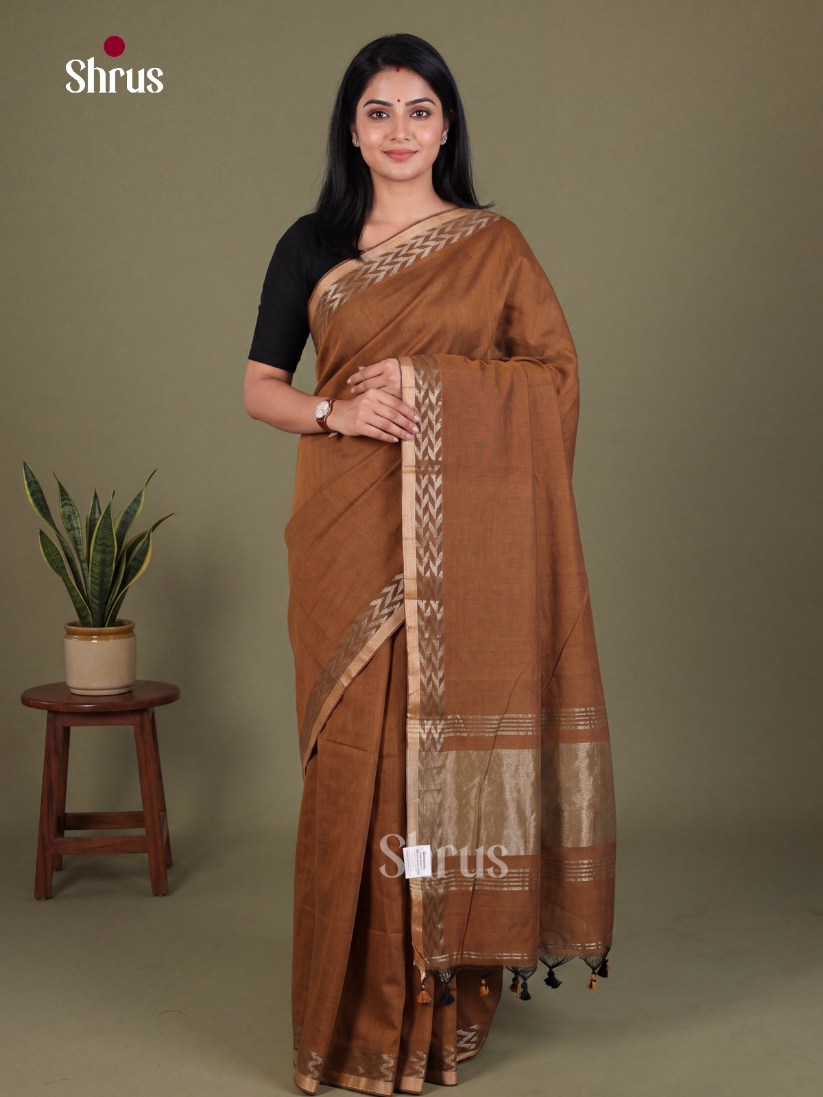 Bengal cotton Saree - EES21743