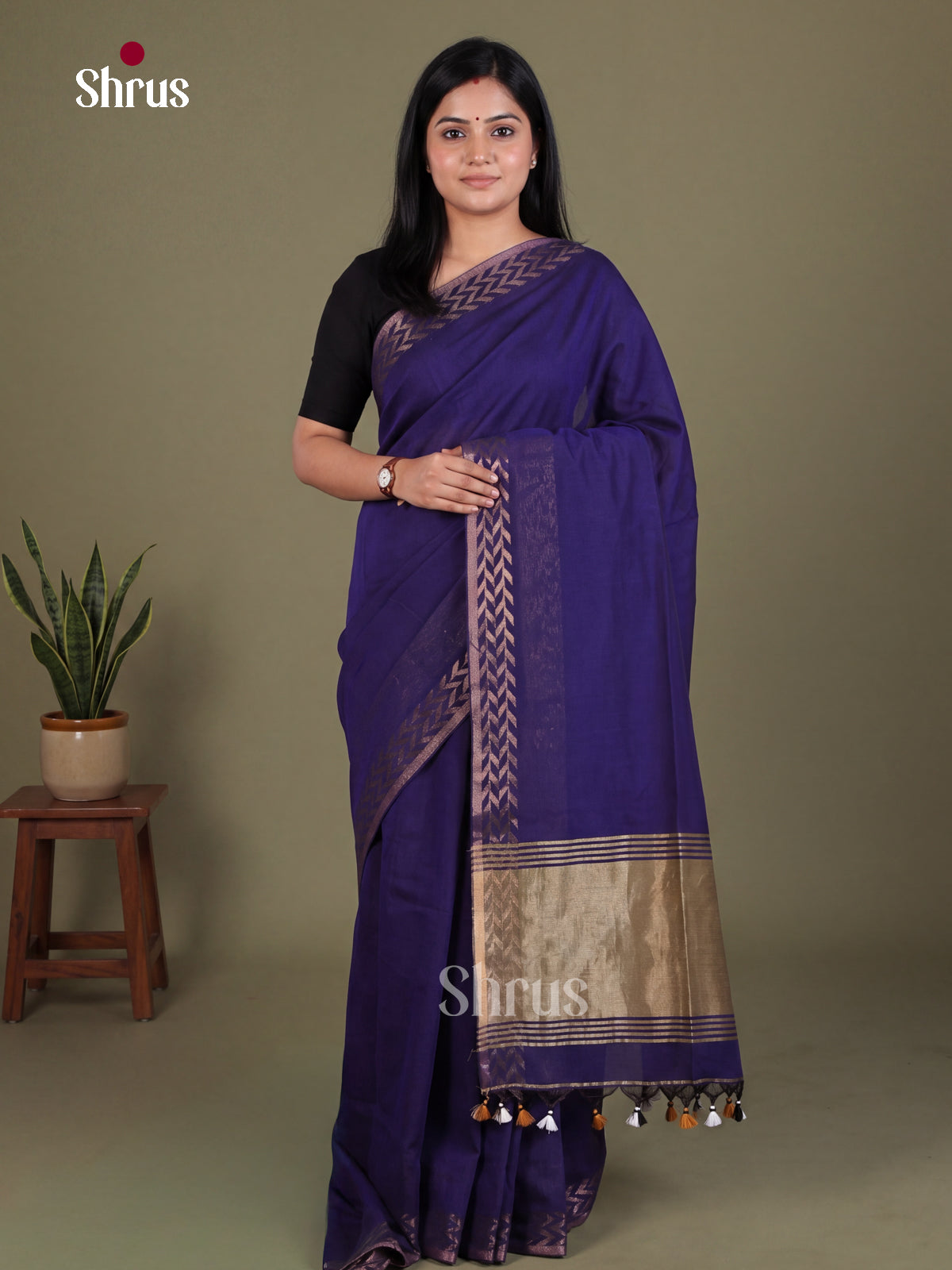 Bengal cotton Saree - EES21745