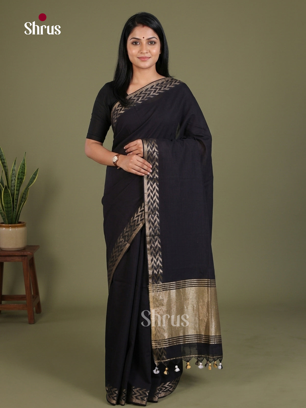 Bengal cotton Saree - EES21748