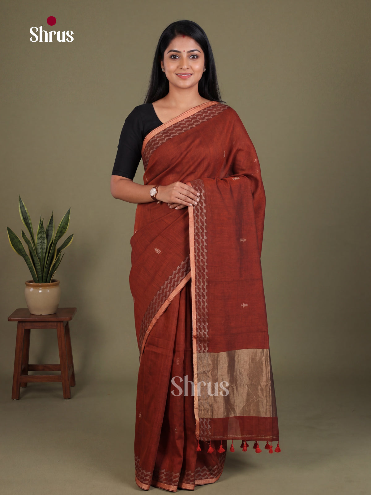 Bengal cotton Saree - EES21763
