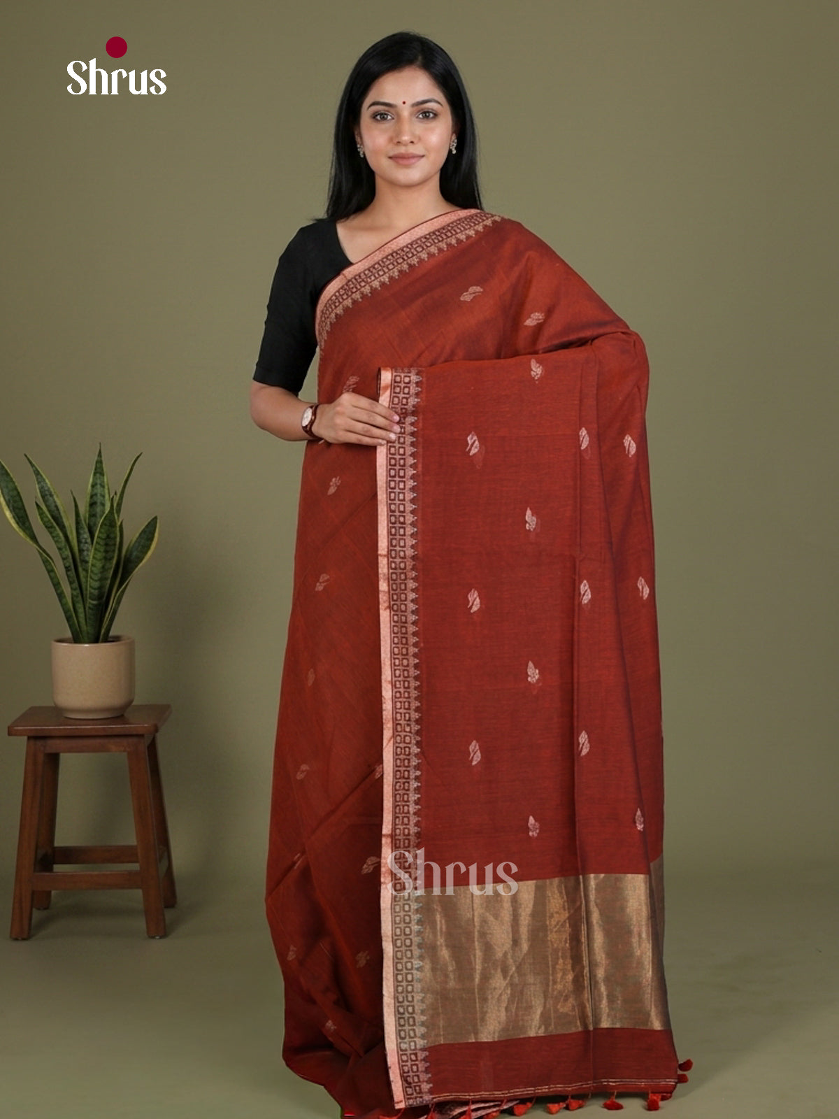 Bengal cotton Saree - EES21768