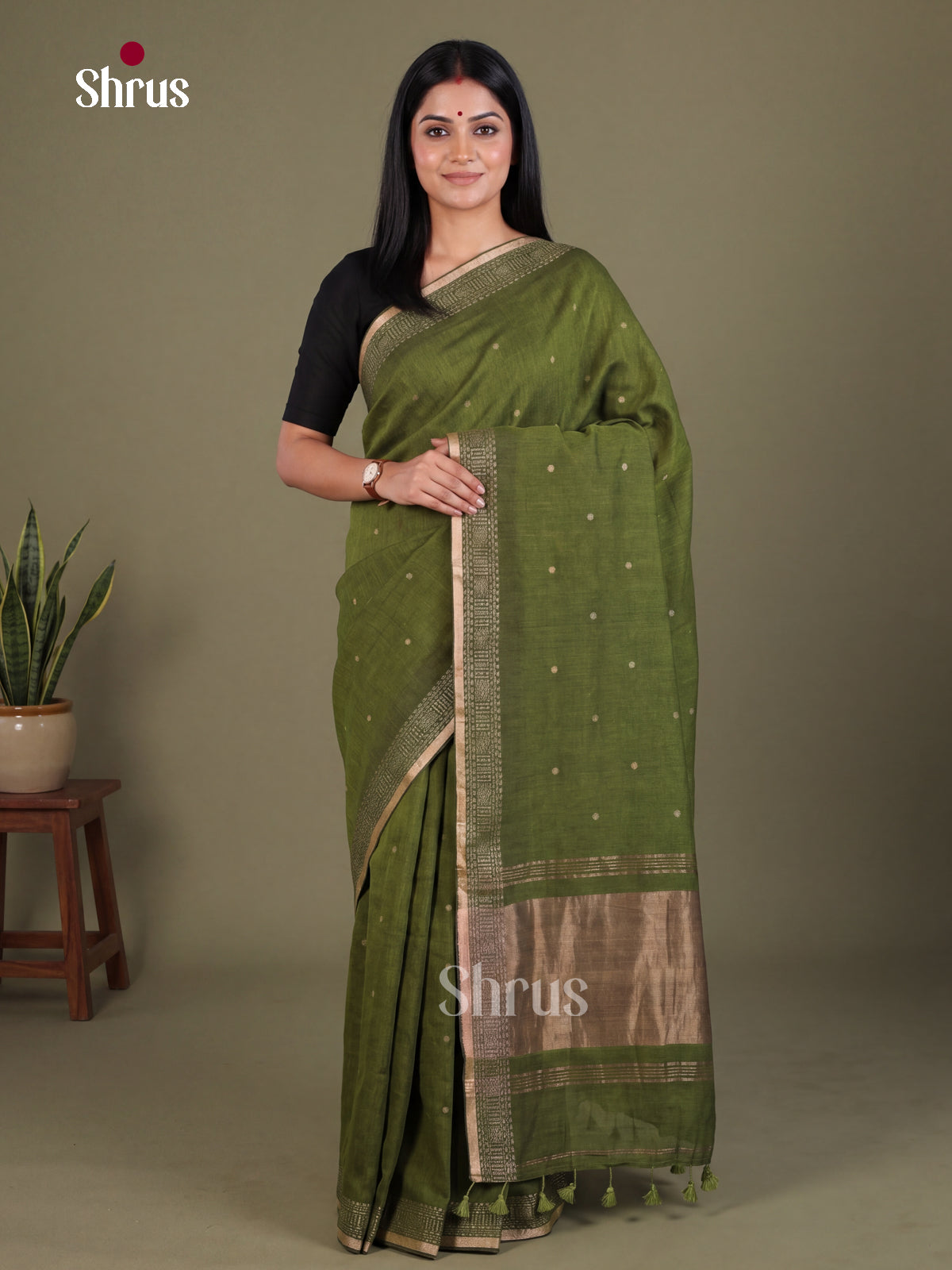 Bengal cotton Saree - EES21771