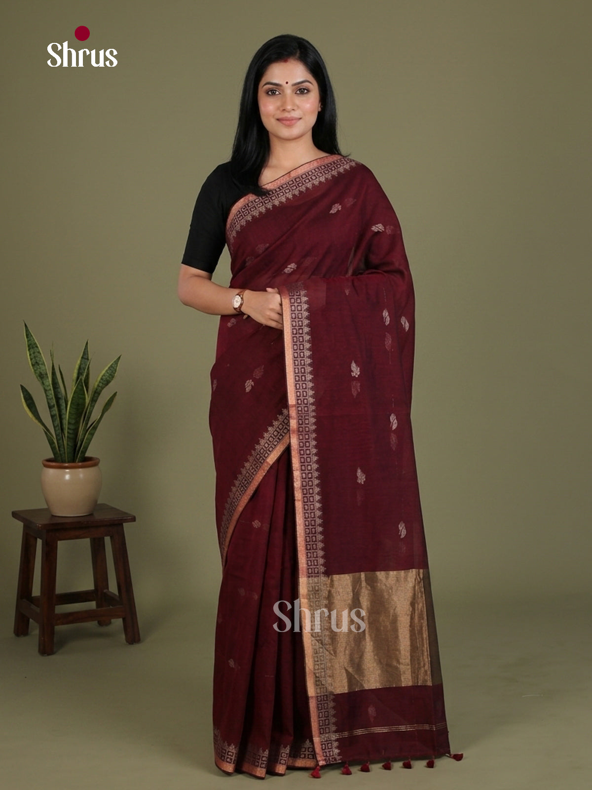 Bengal cotton Saree - EES21791