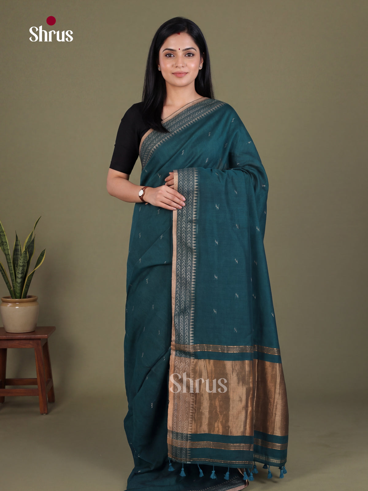 Bengal cotton Saree - EES21792