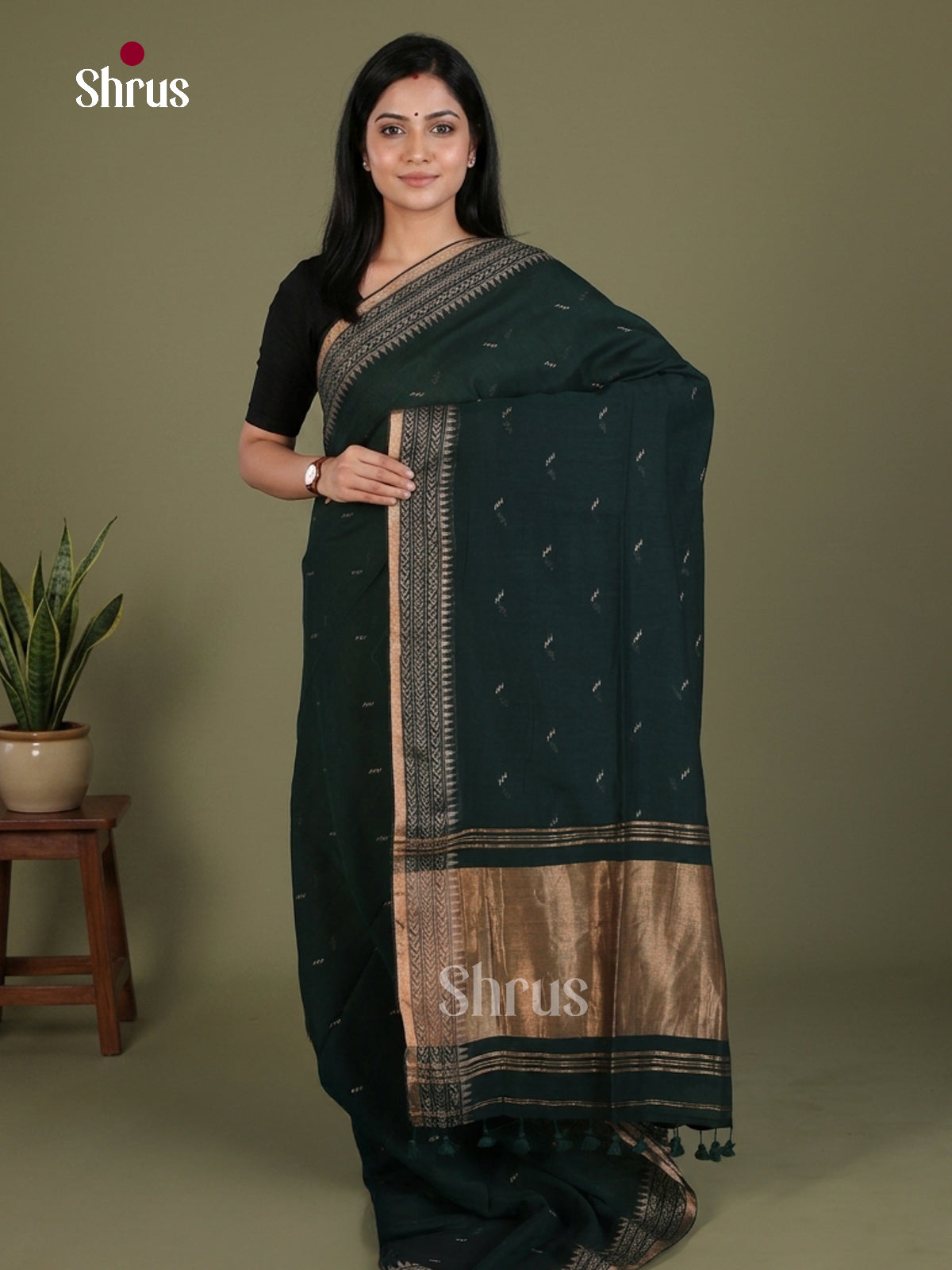 Bengal cotton Saree - EES21794