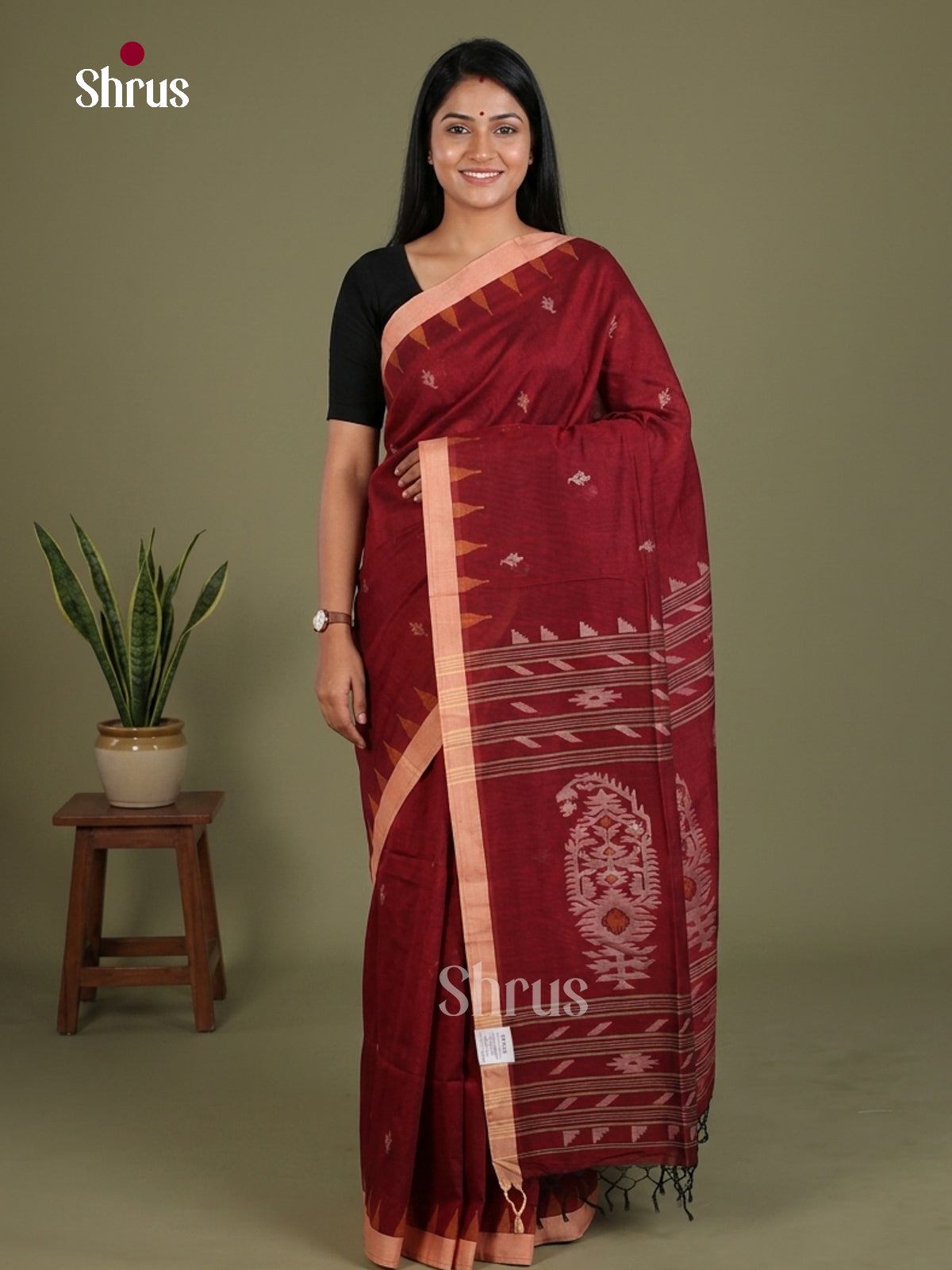 Bengal cotton Saree - EES21810