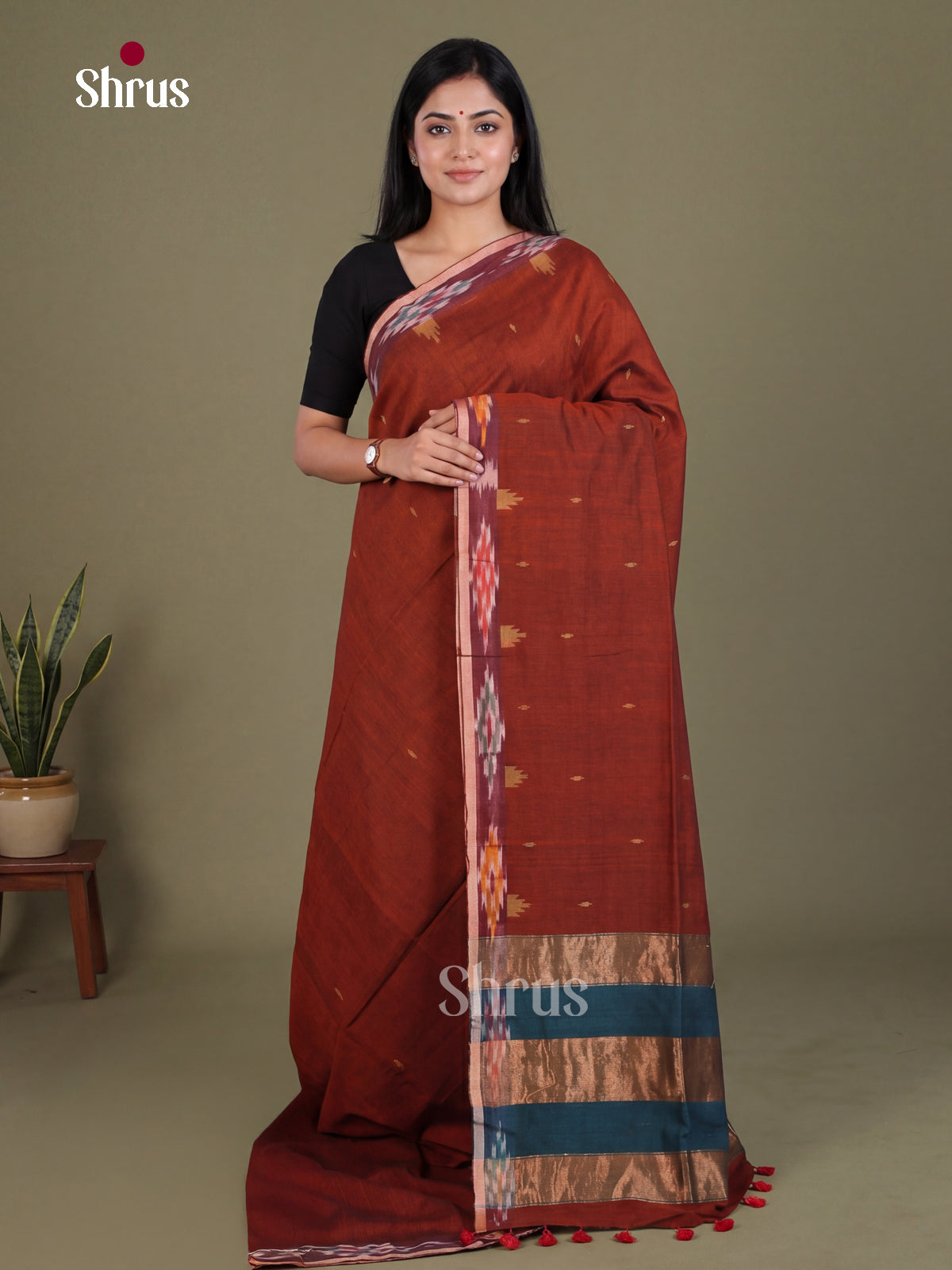 Bengal cotton Saree - EES21814