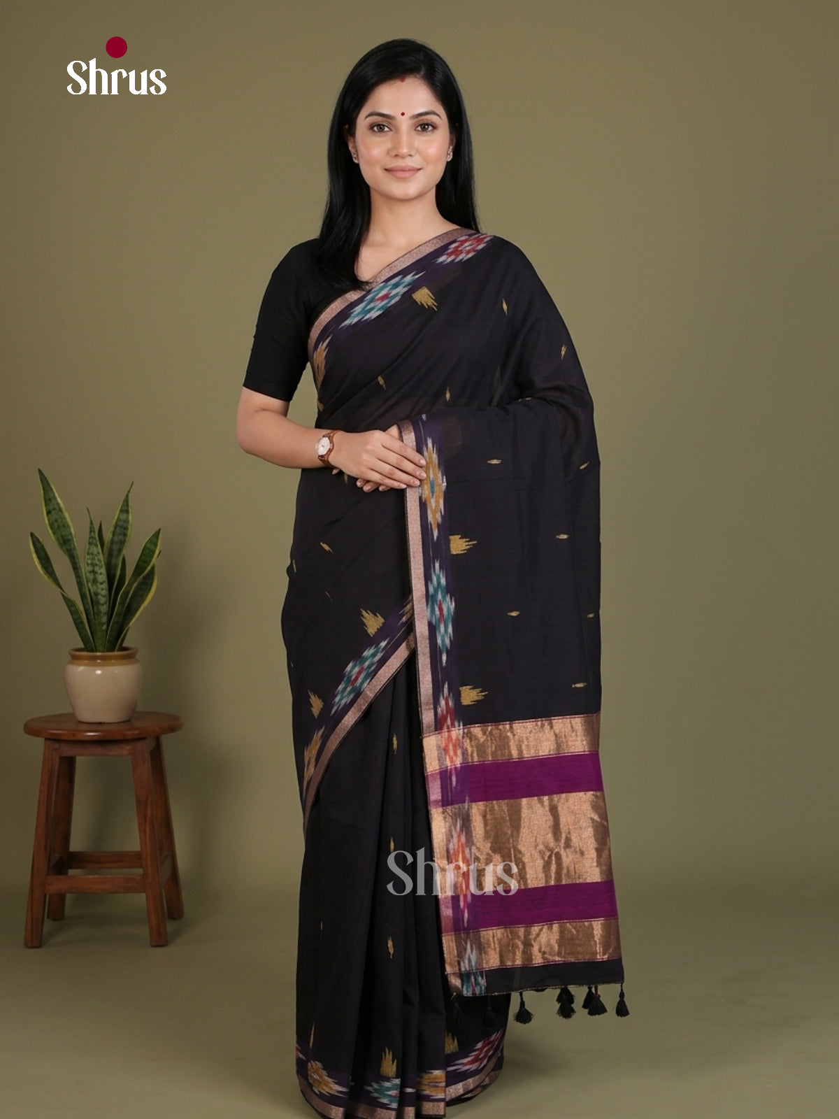 Bengal cotton Saree - EES21815