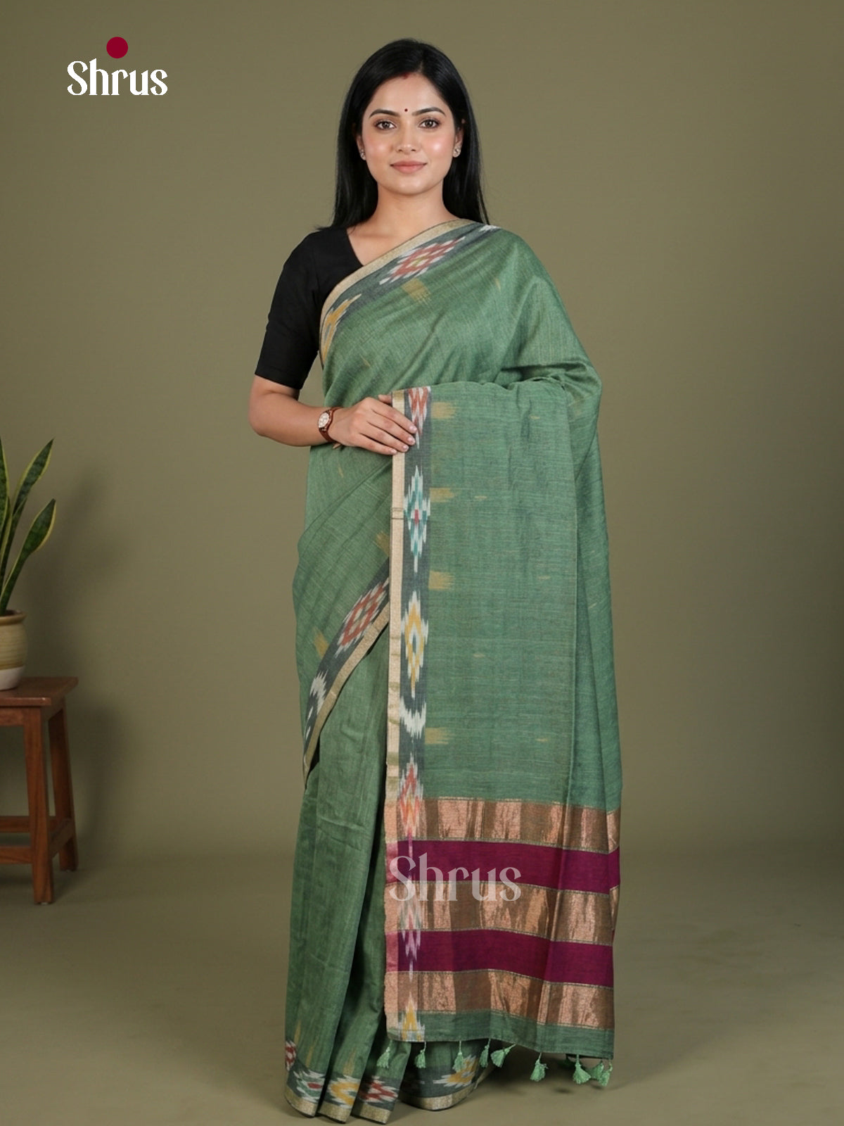 Bengal cotton Saree - EES21821