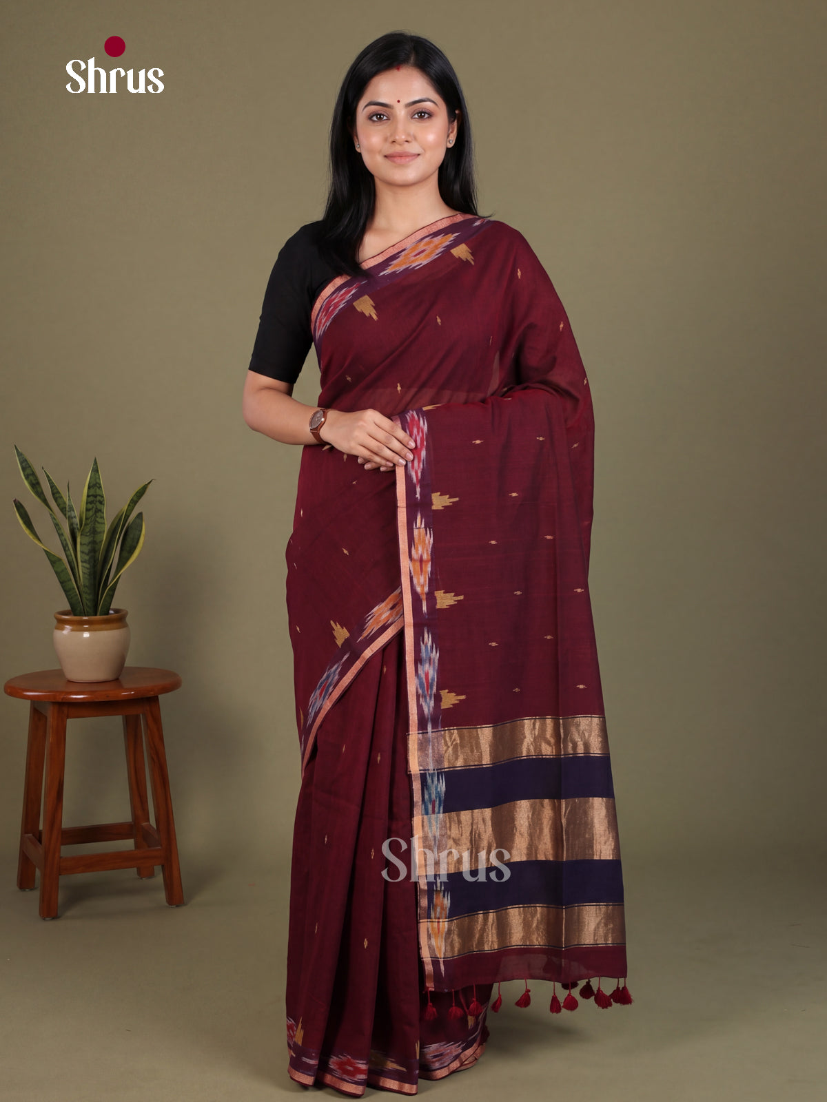Bengal cotton Saree - EES21825