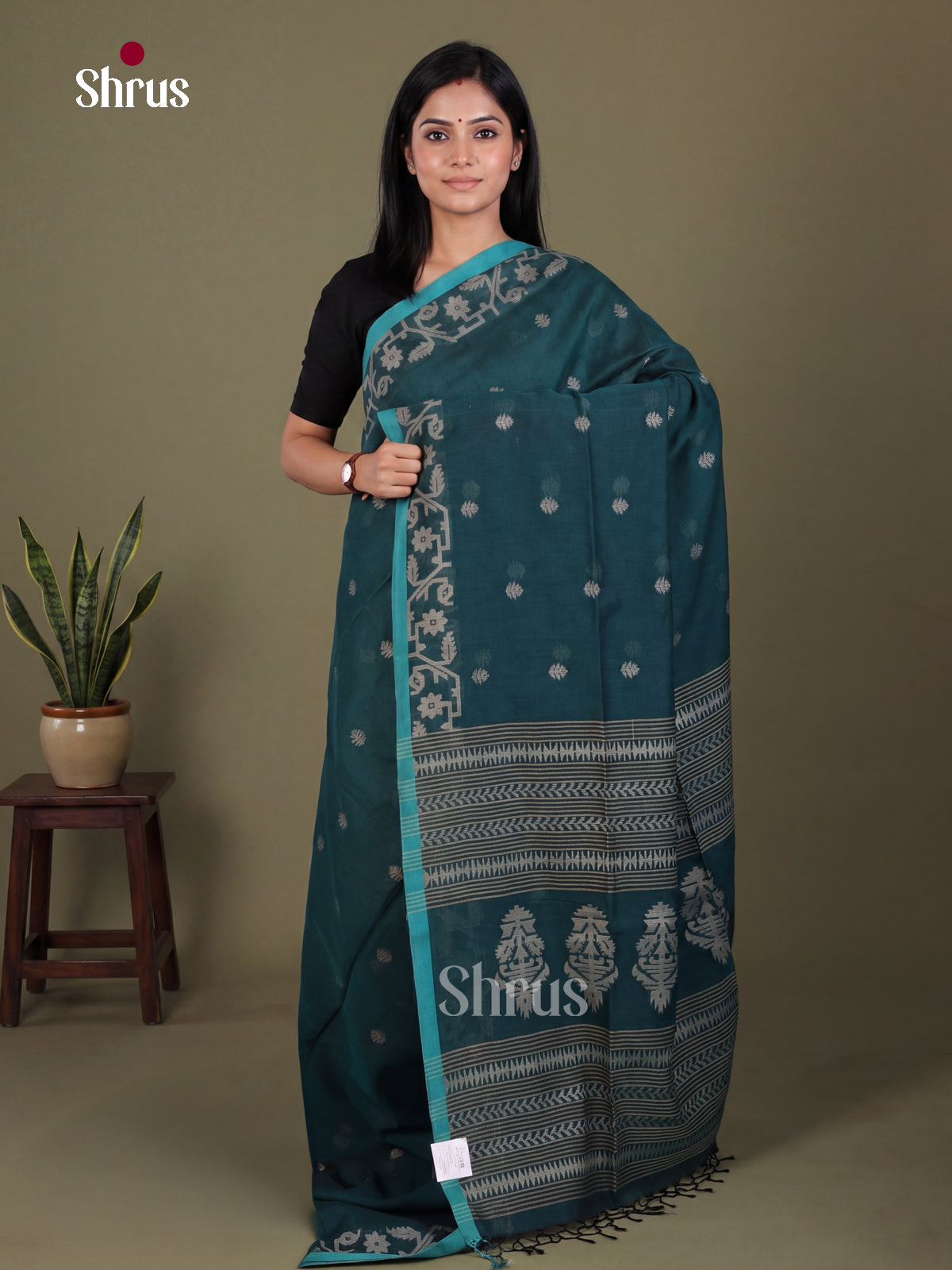 Bengal cotton Saree - EES21833