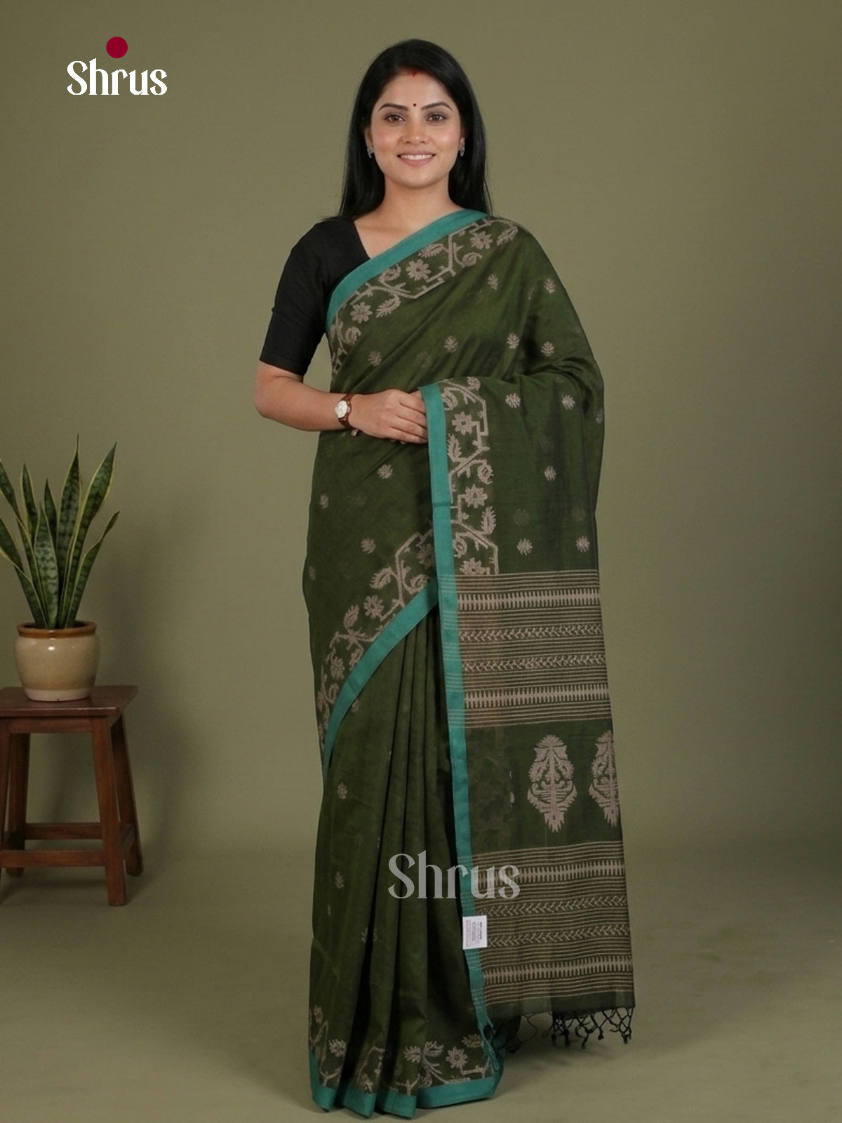 Bengal cotton Saree - EES21835