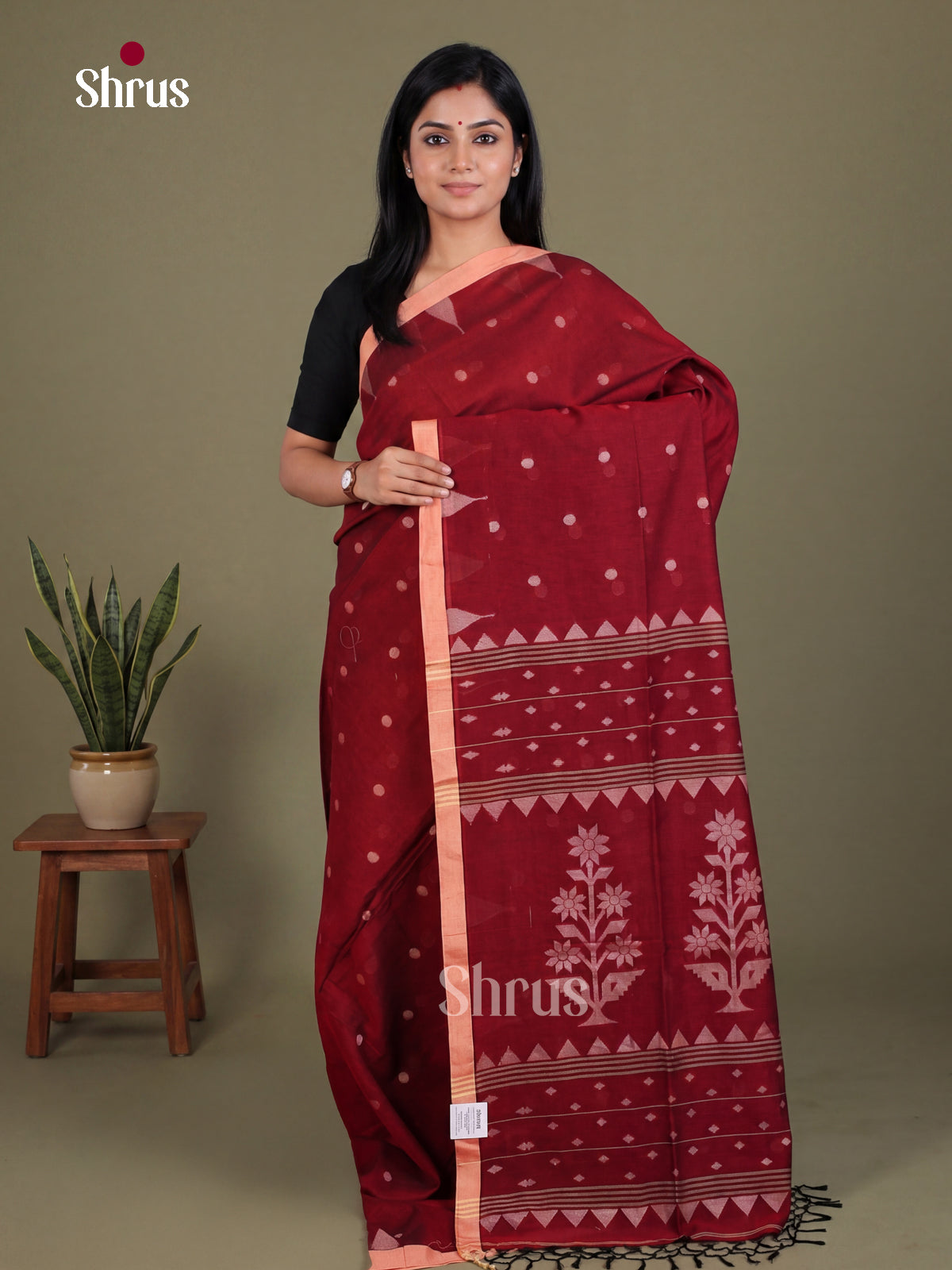Bengal cotton Saree - EES21839