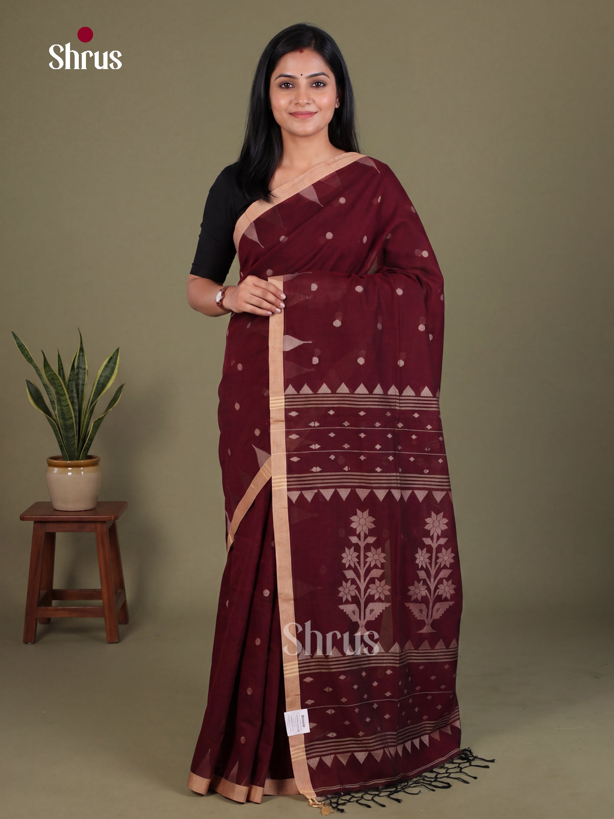 Bengal cotton Saree - EES21841