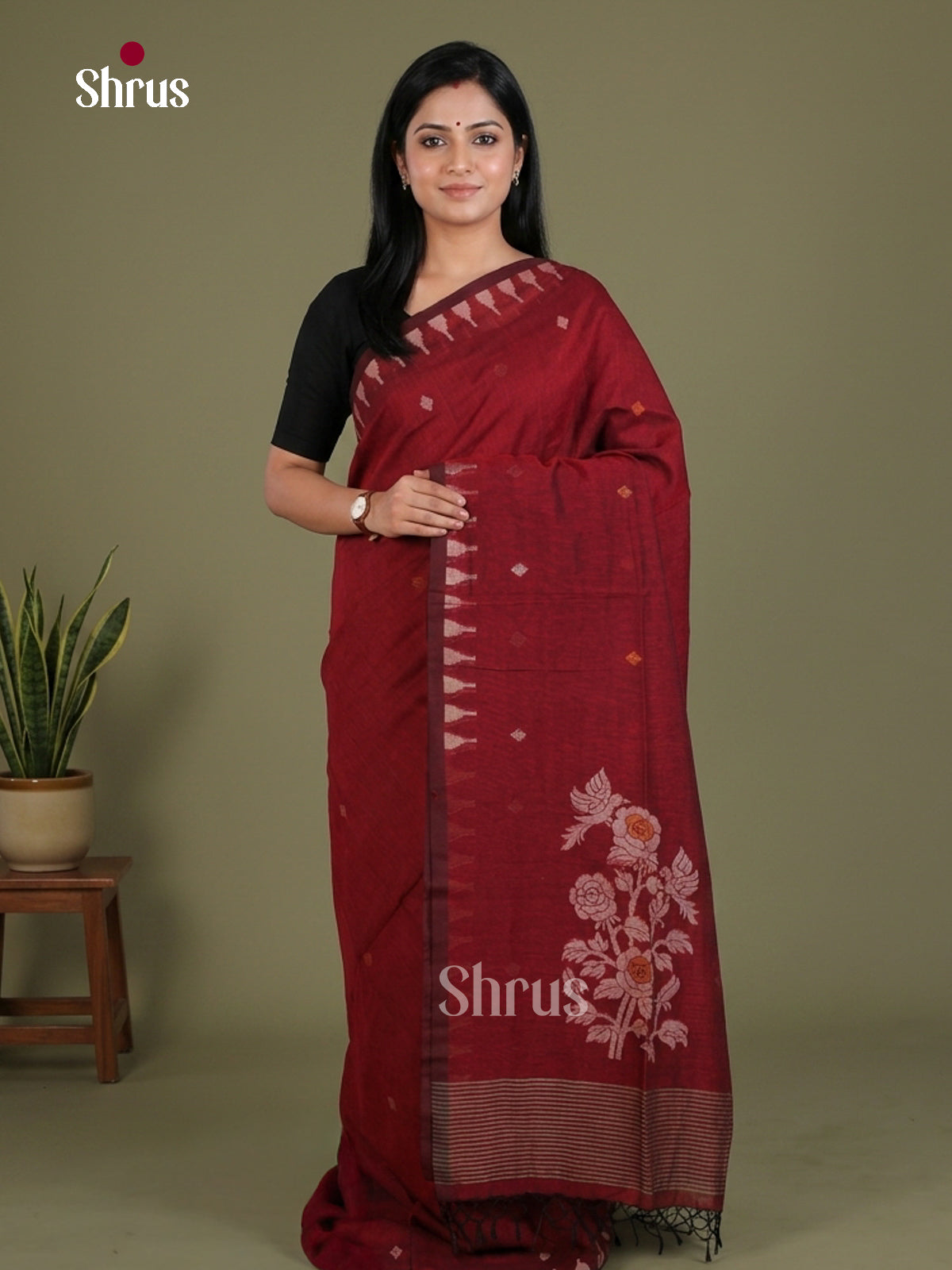 Bengal cotton Saree - EES21870