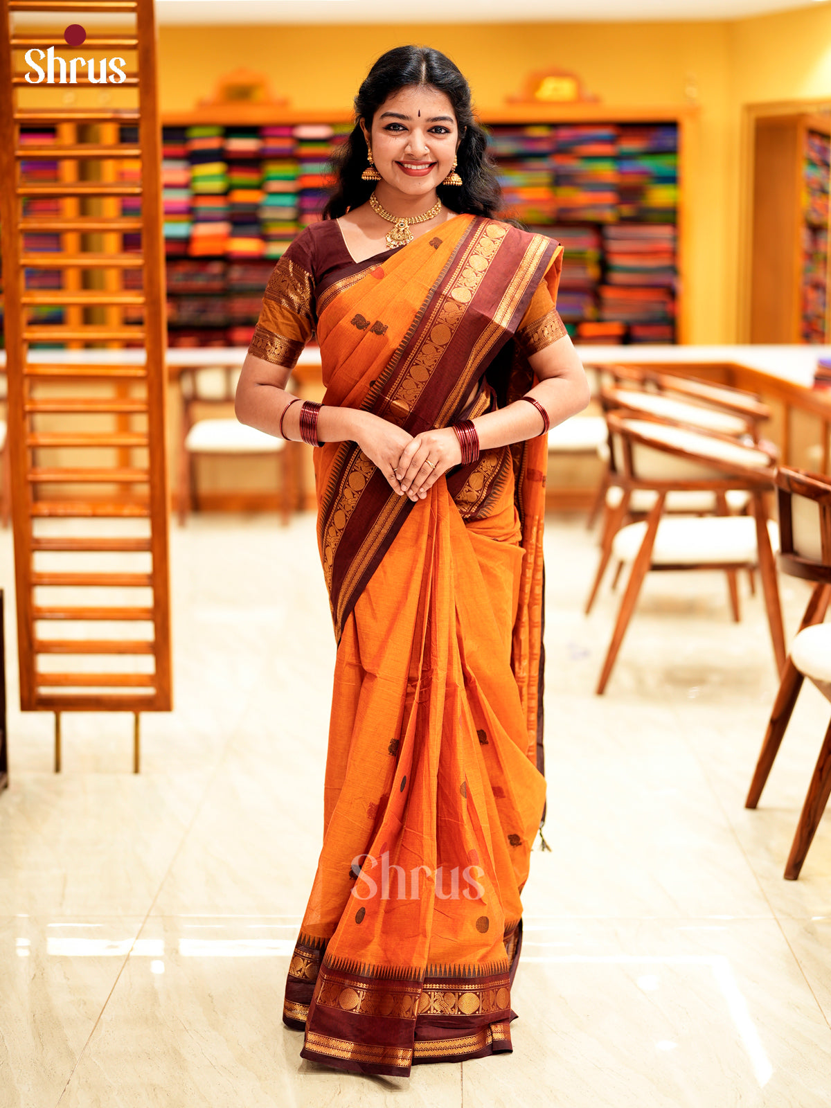 Chettinad Cotton Saree - EES22002