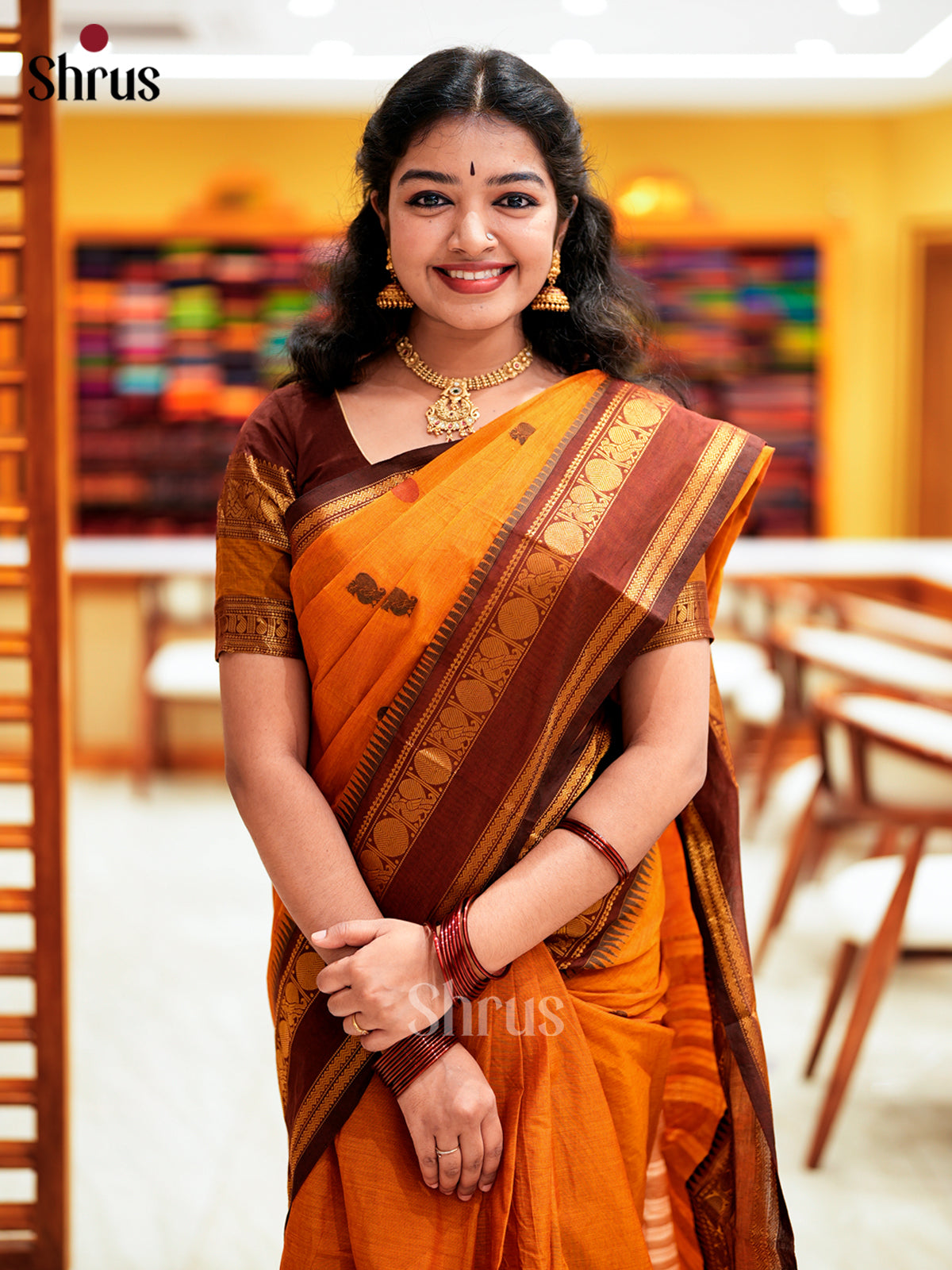Chettinad Cotton Saree - EES22002