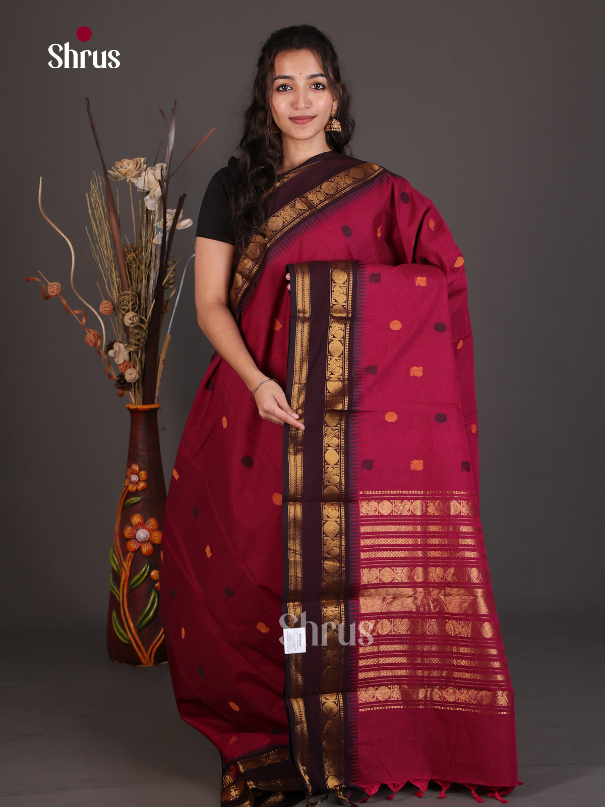 Chettinad Cotton Saree - EES22009
