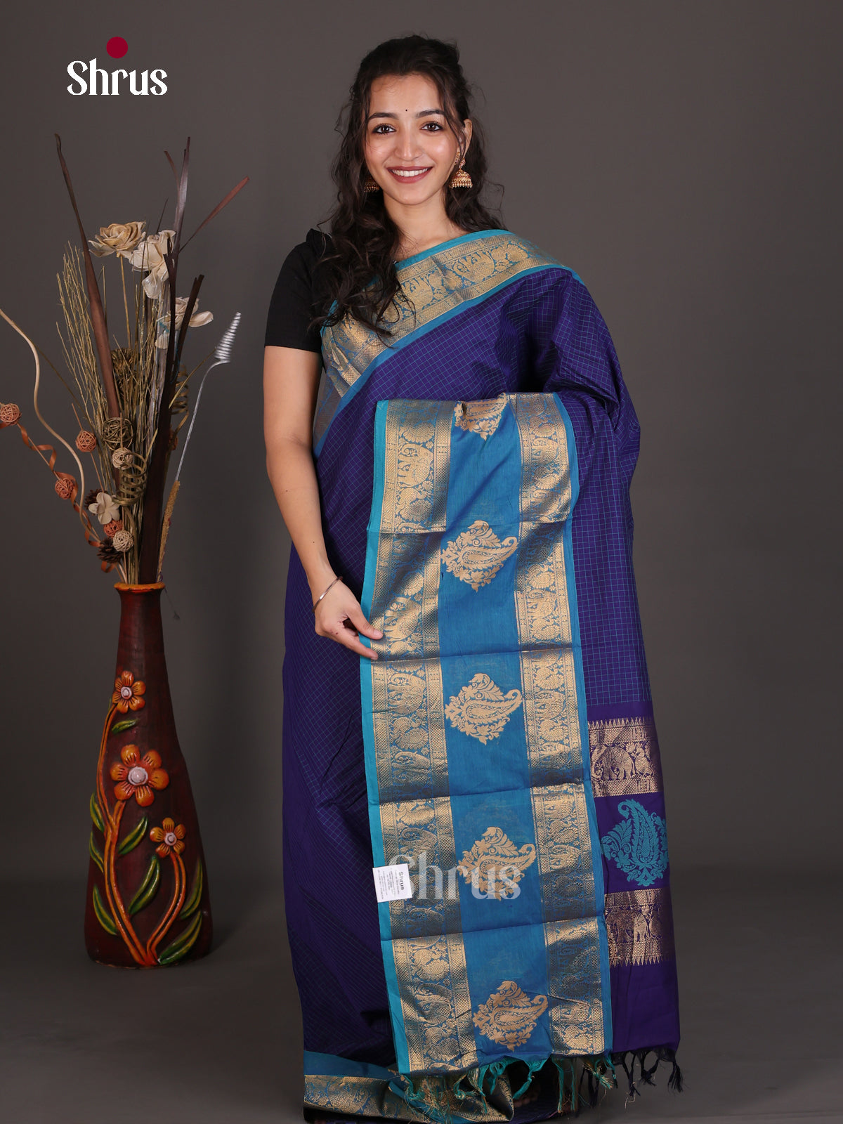 Chettinad Cotton Saree - EES22011