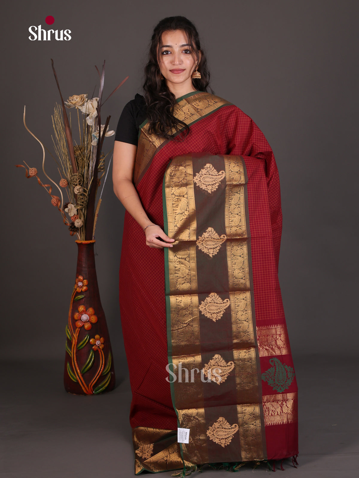 Chettinad Cotton Saree - EES22012