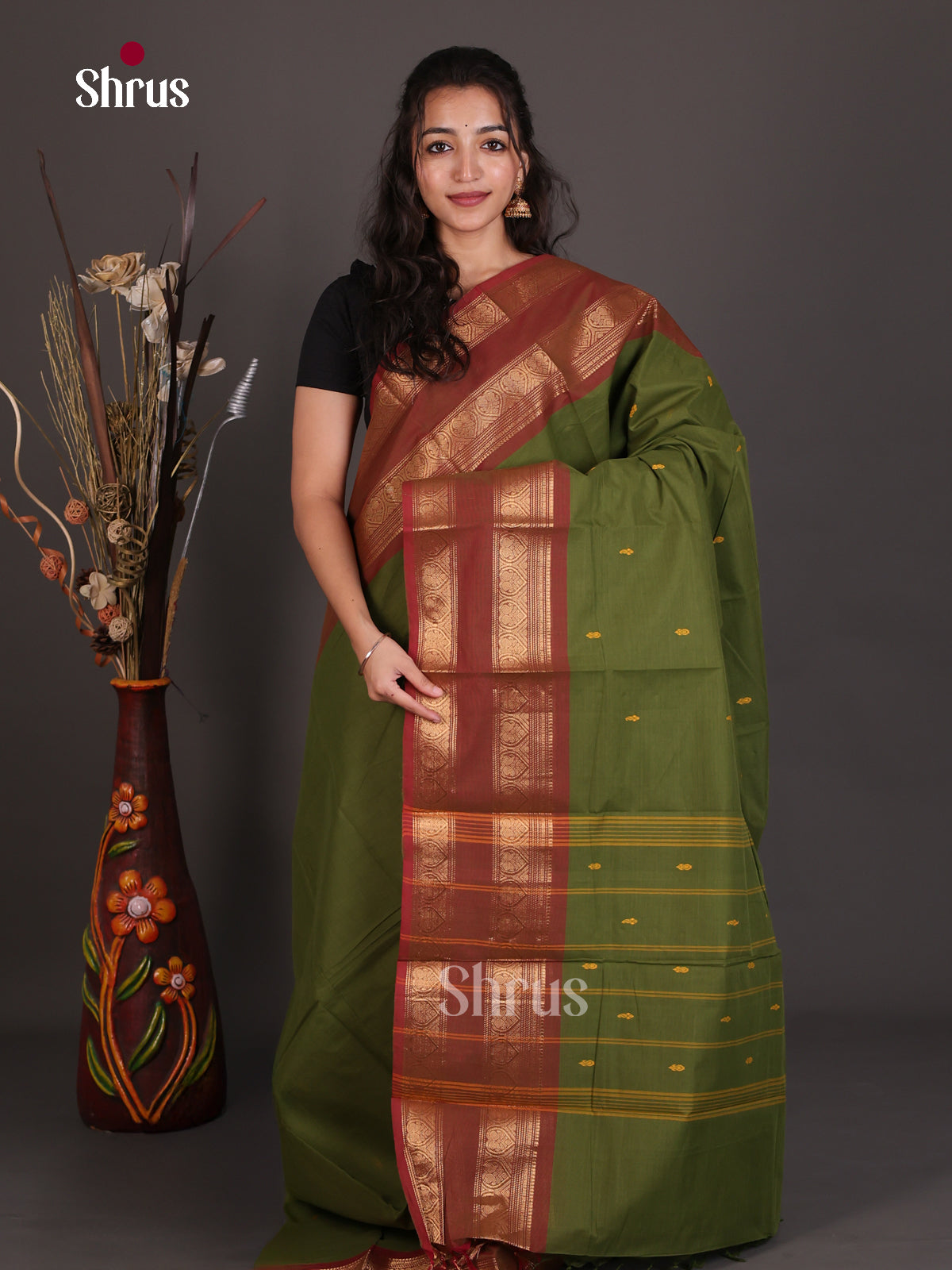 Chettinad Cotton Saree - EES22022