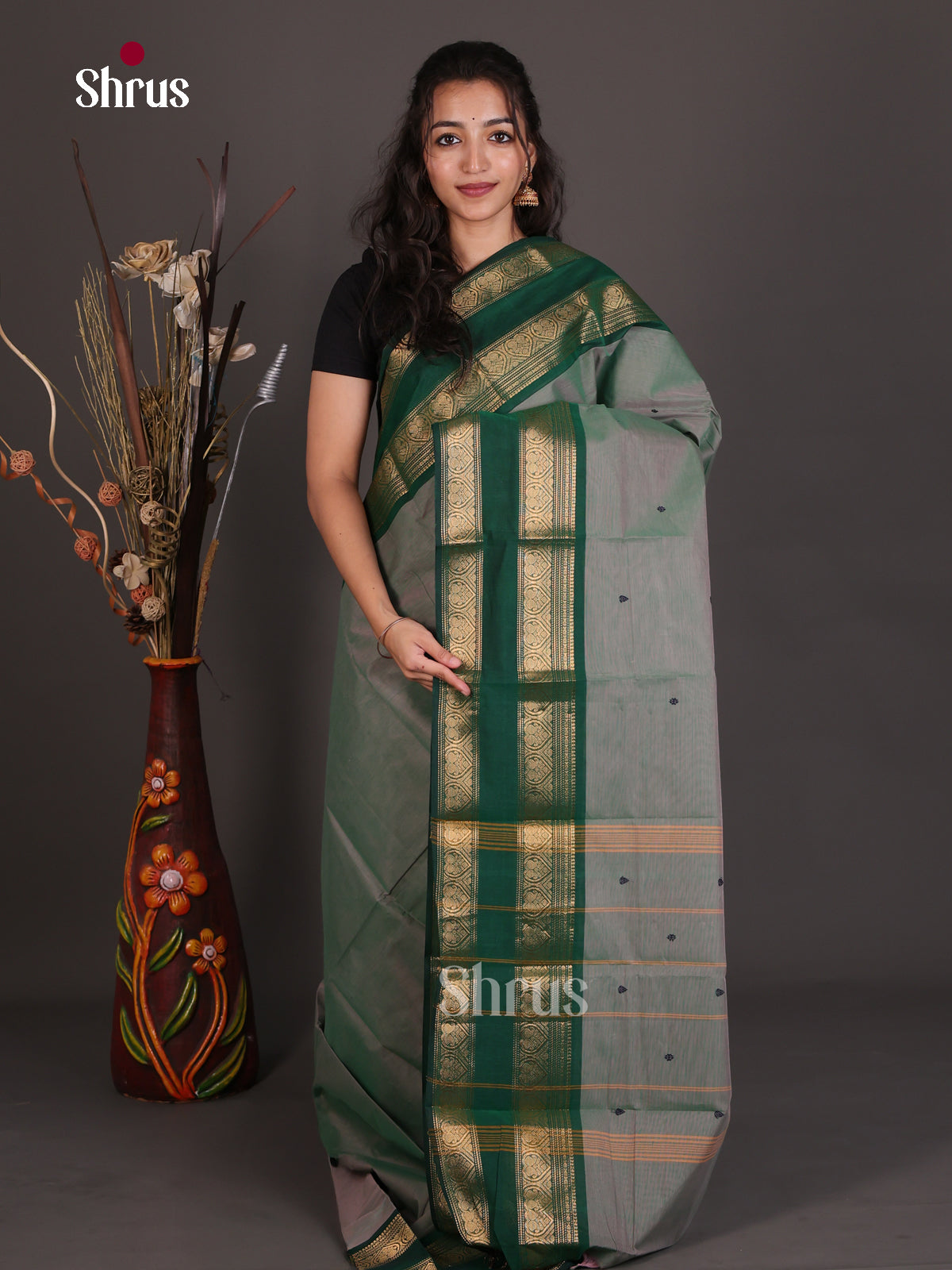 Chettinad Cotton Saree - EES22026