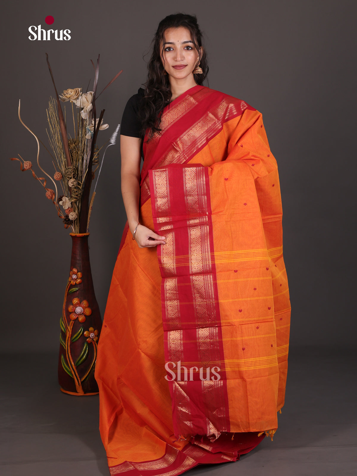 Chettinad Cotton Saree - EES22028