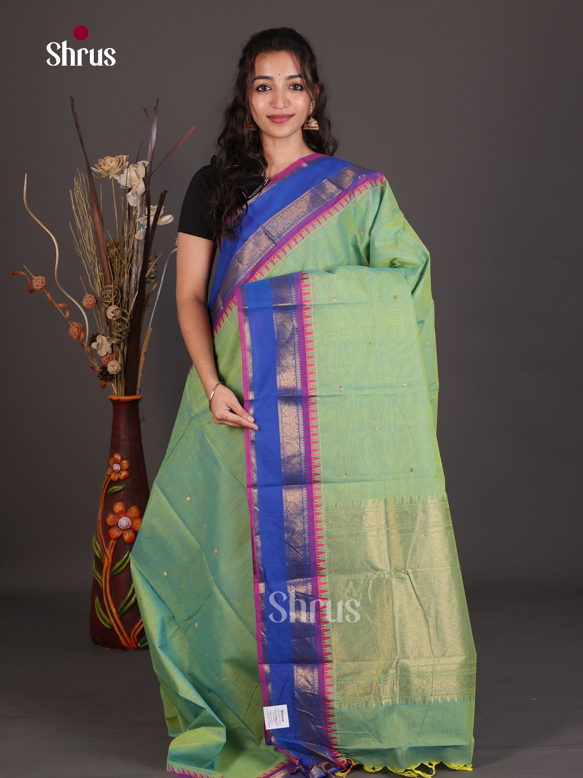 Chettinad Cotton Saree - EES22049