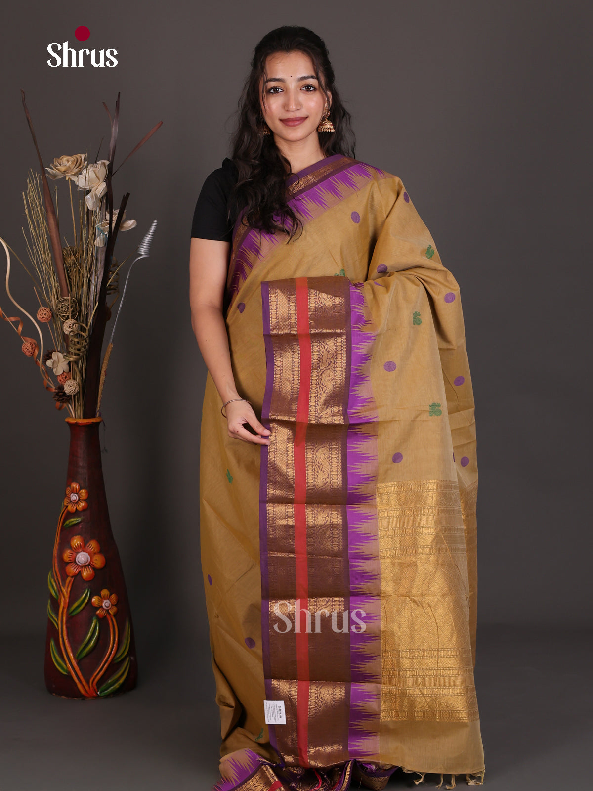Chettinad Cotton Saree - EES22058
