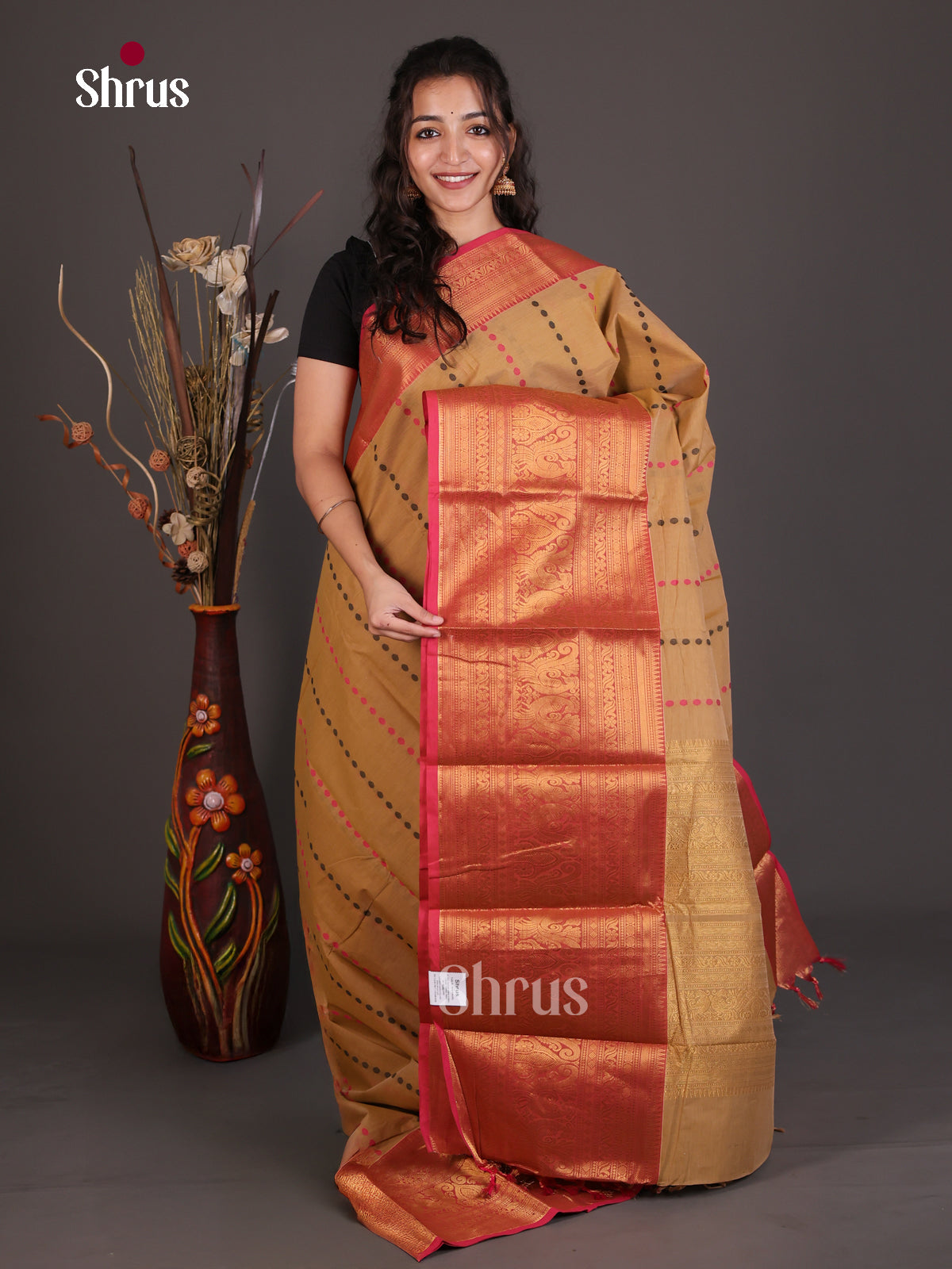 Chettinad Cotton Saree - EES22073