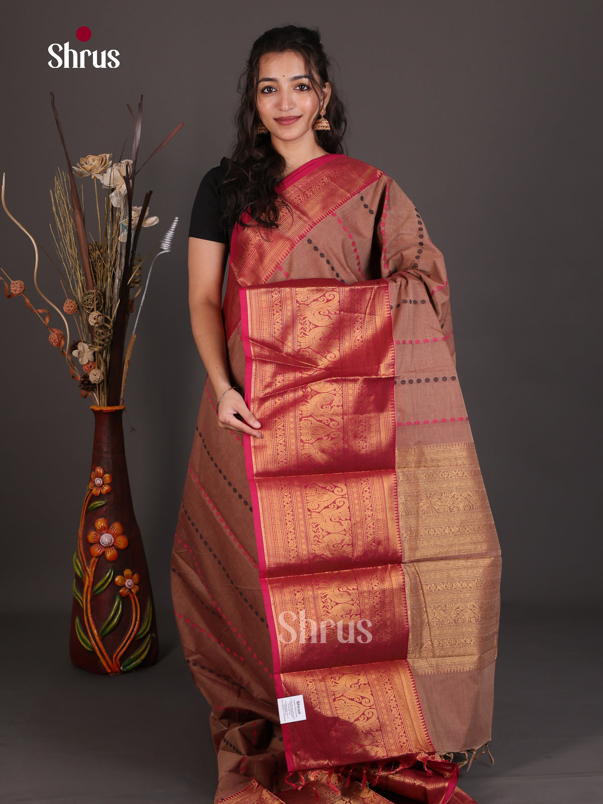 Chettinad Cotton Saree - EES22074