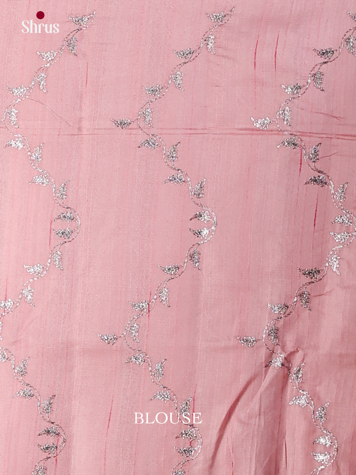 Semi Rawsilk Embroidery Saree - EES22121