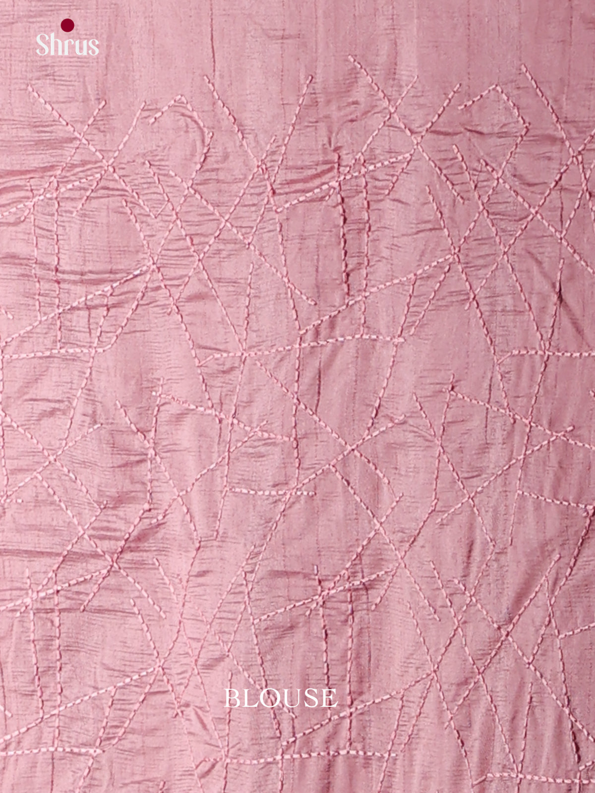 Semi Rawsilk Embroidery Saree - EES22162