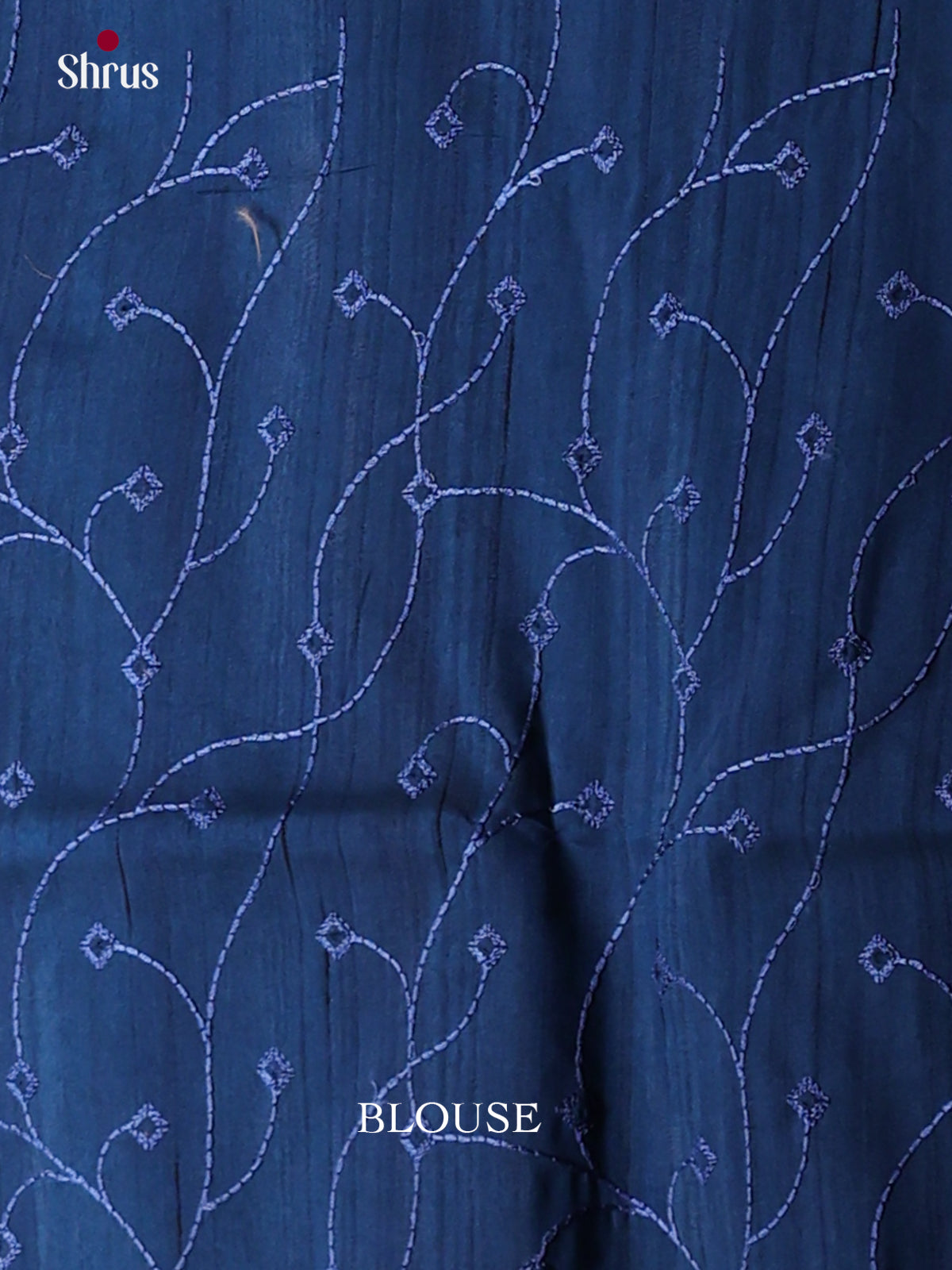 Semi Rawsilk Embroidery Saree - EES22206