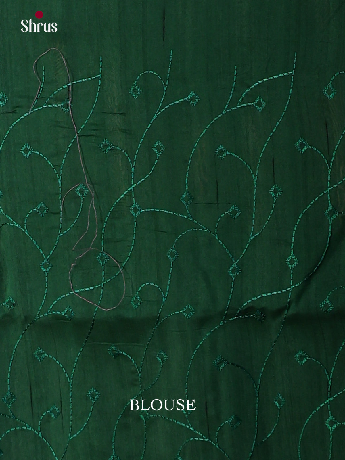 Semi Rawsilk Embroidery Saree - EES22207