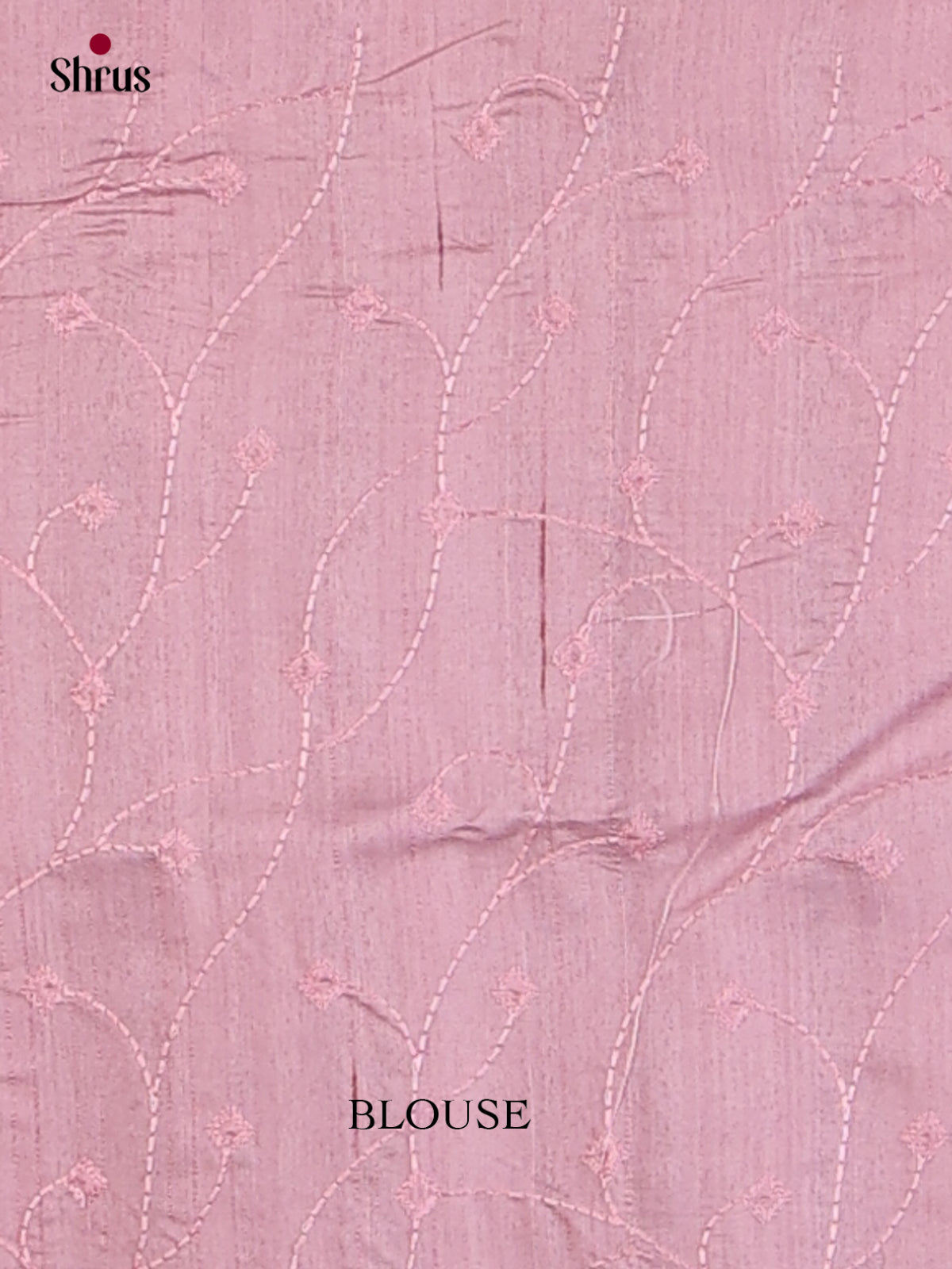 Semi Rawsilk Embroidery Saree - EES22208