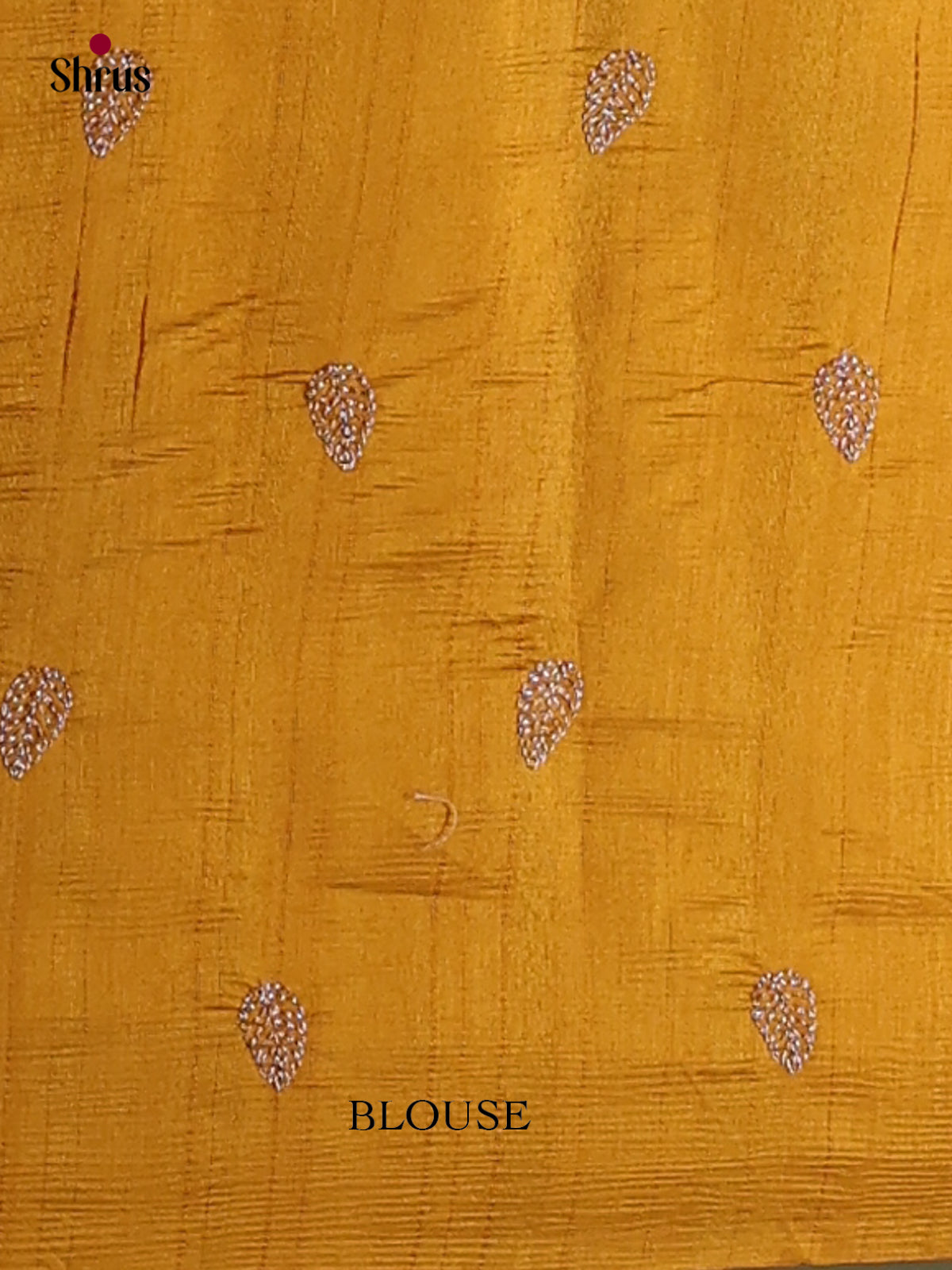 Semi Rawsilk Embroidery Saree - EES22213 - Shop on Shrus.com