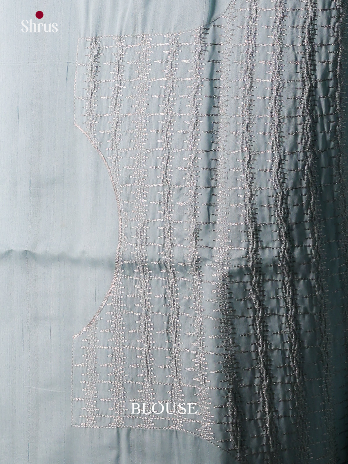 Semi Rawsilk Embroidery Saree - EES22236